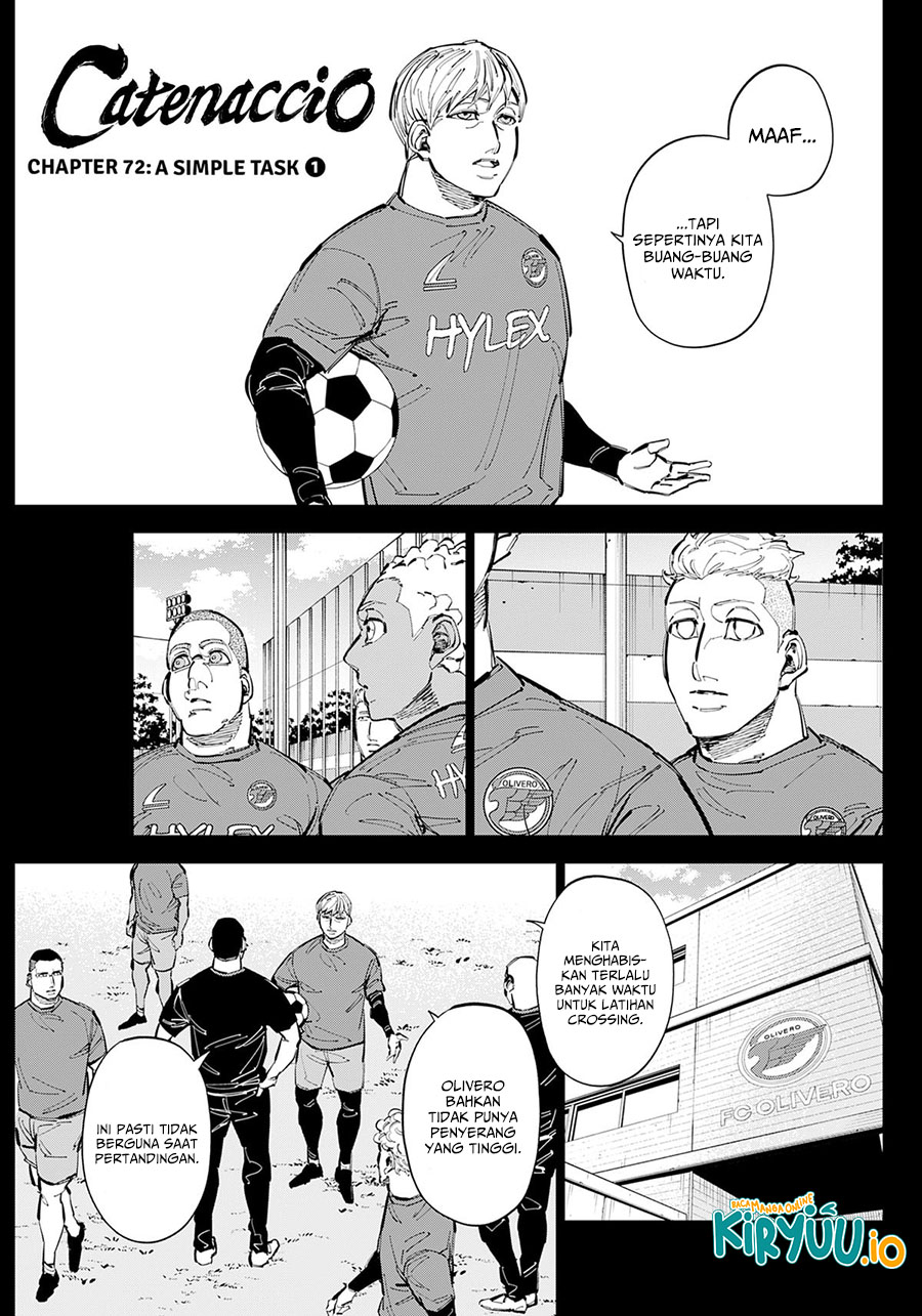 Baca Catenaccio - Chapter 72 halaman 2