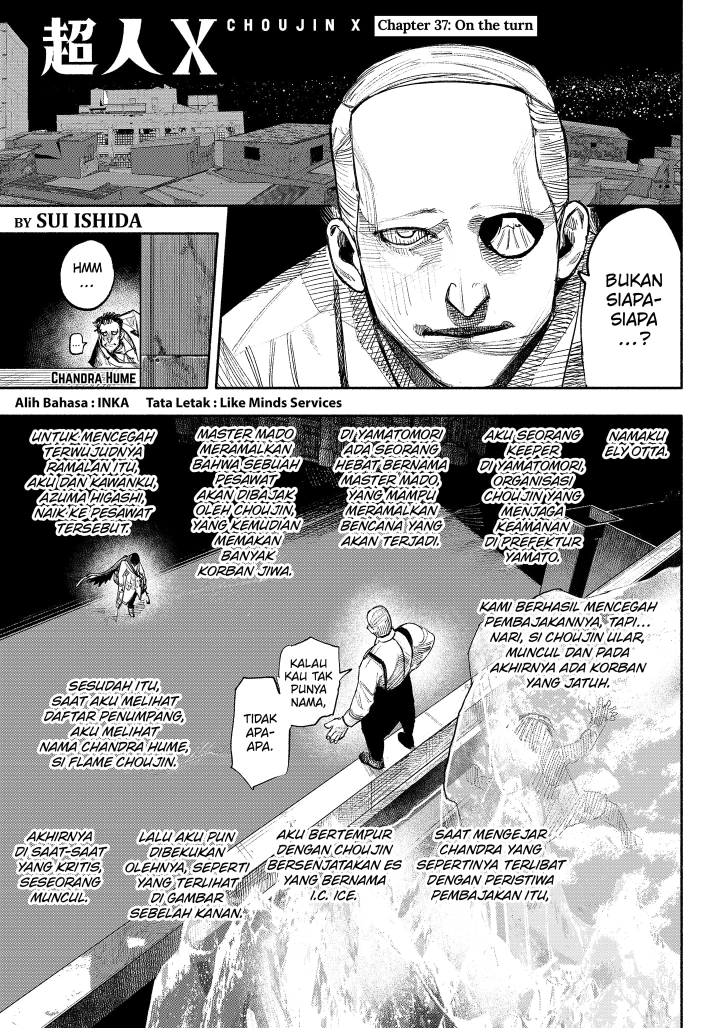 Baca Choujin X - Chapter 37 halaman 1
