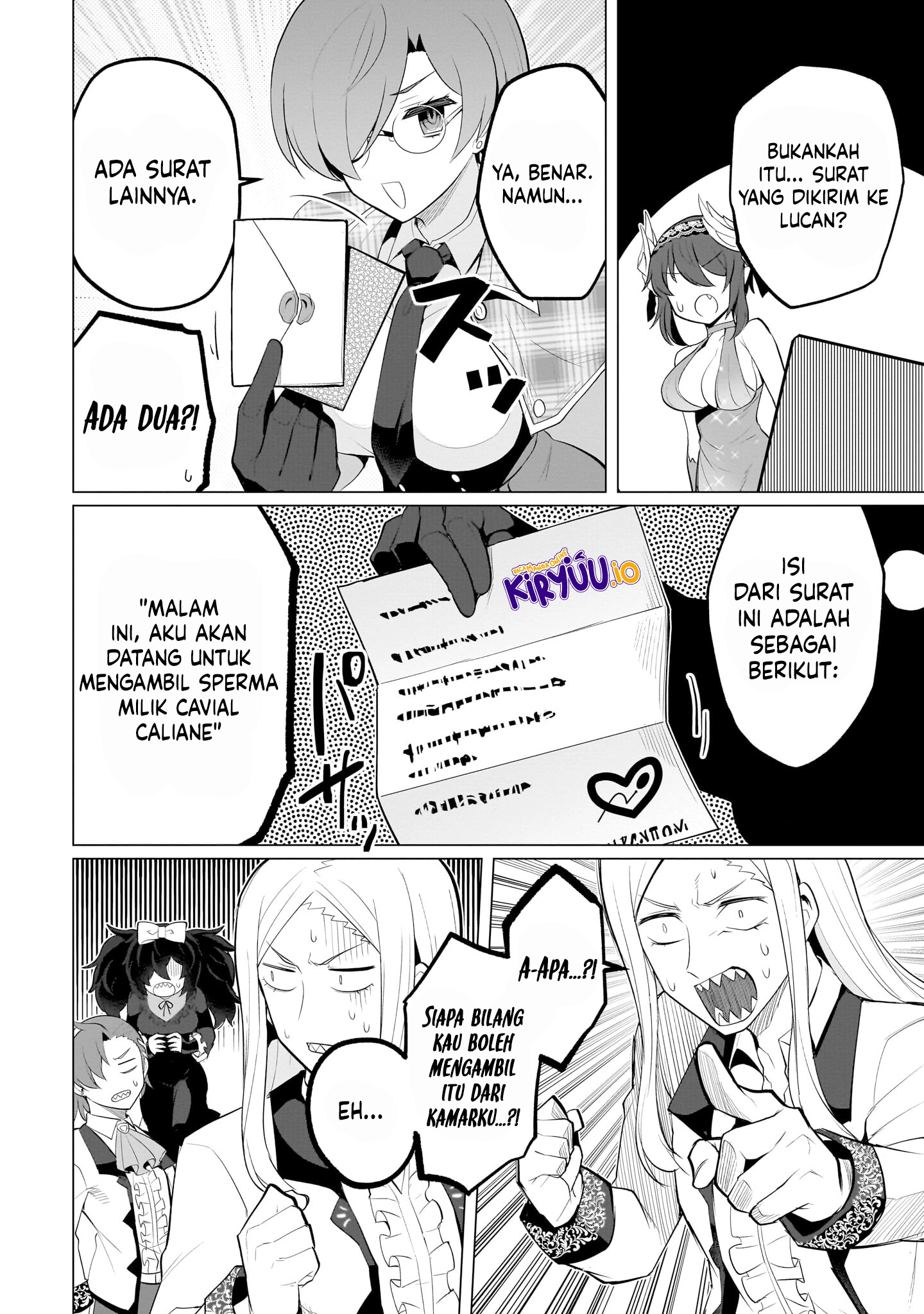Daaku Samonaa to Dekite Iru chapter 27 halaman 9