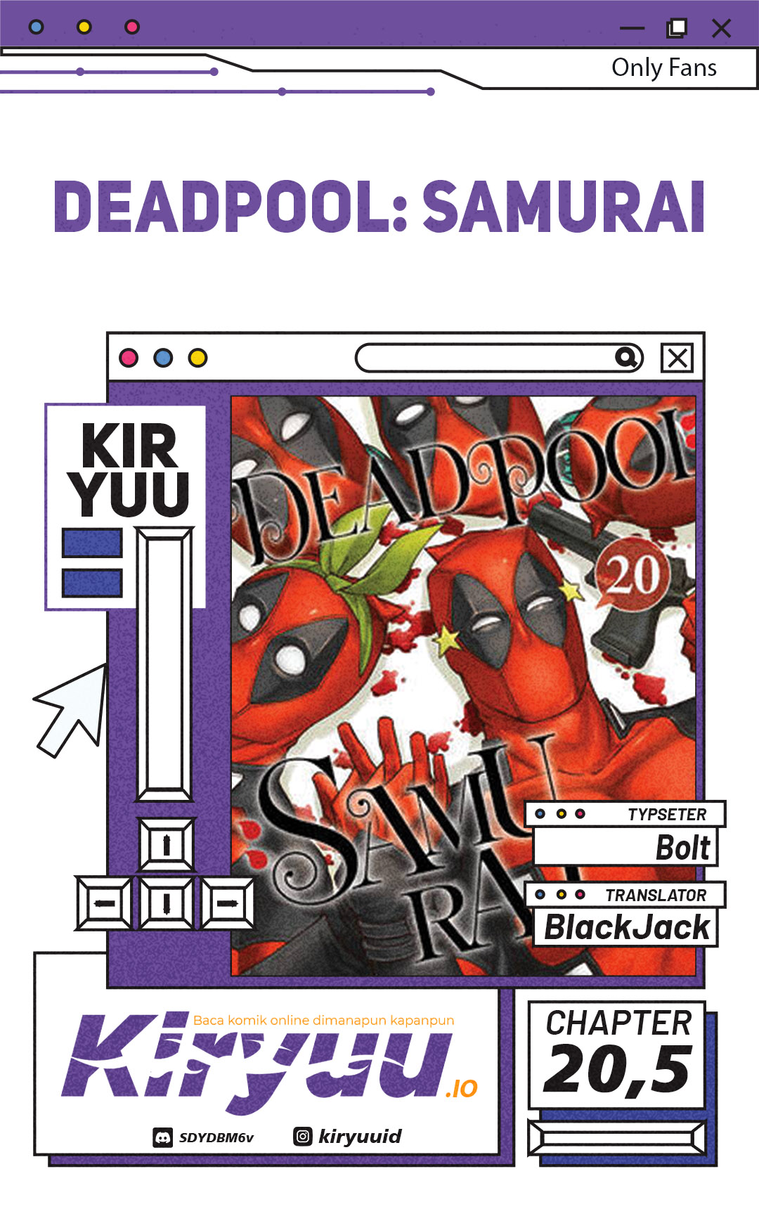 Baca Deadpool: Samurai - Chapter 20.5 halaman 1