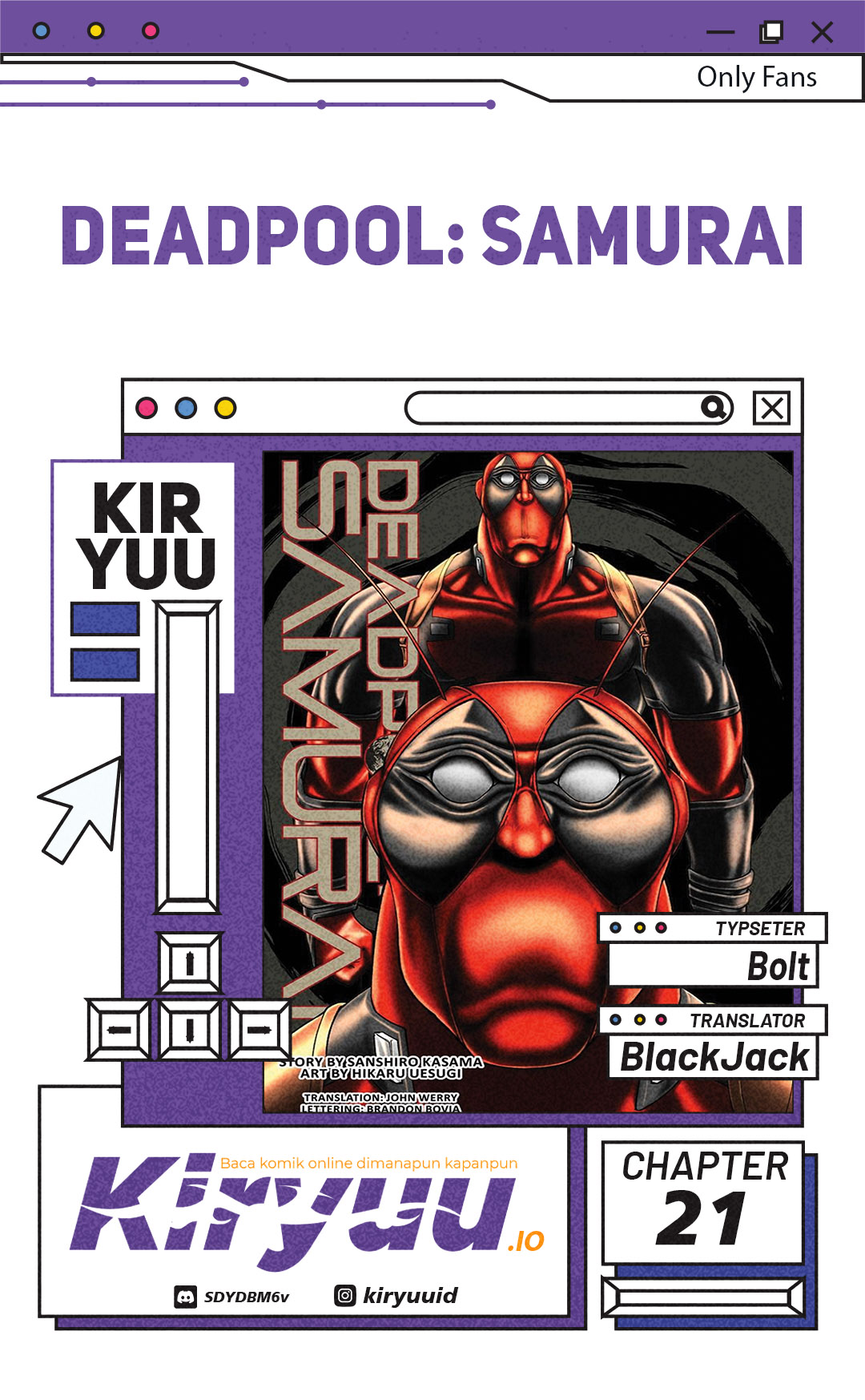 Baca Deadpool: Samurai - Chapter 21 halaman 1