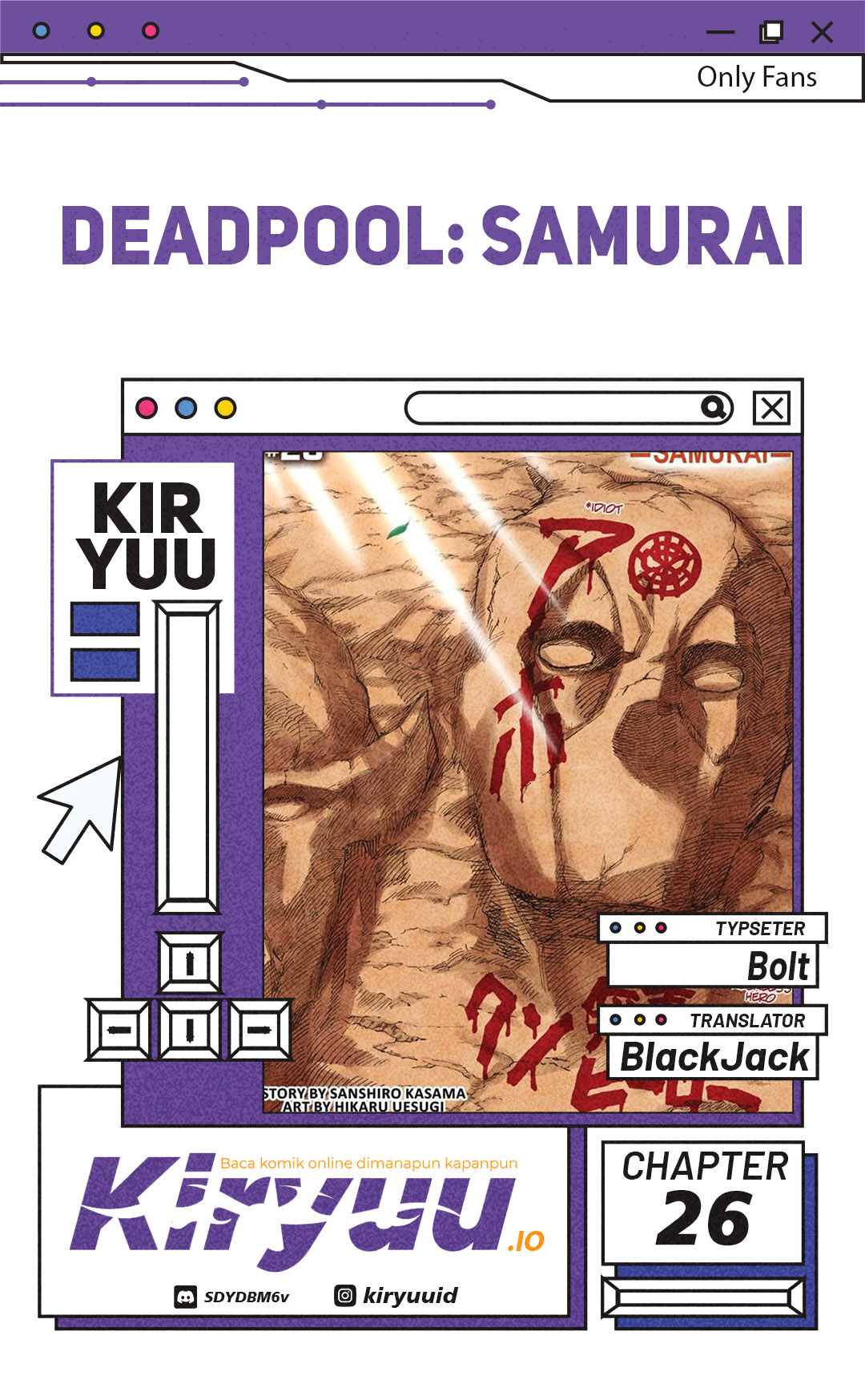 Baca Deadpool: Samurai - Chapter 26 halaman 1
