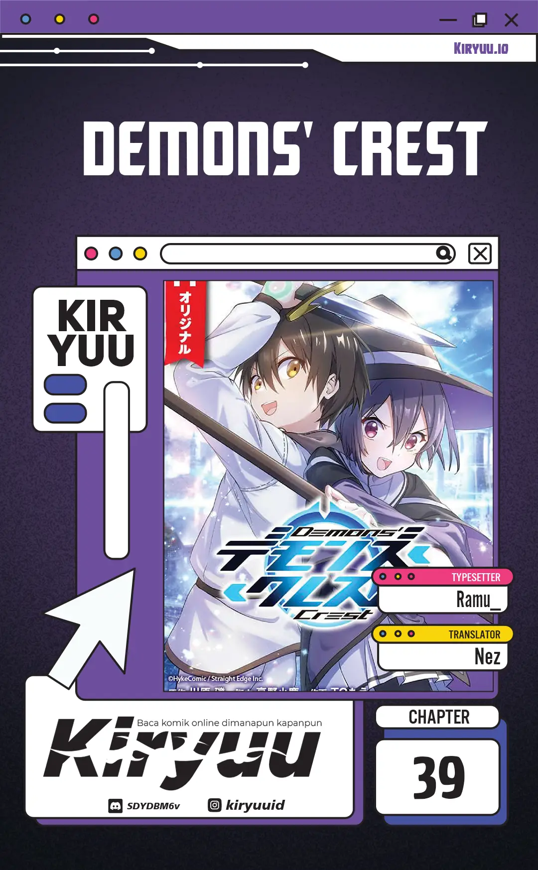 Baca Demons' Crest - Chapter 39 halaman 1