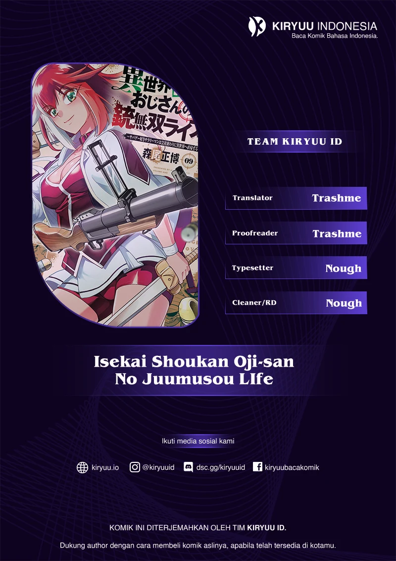 Baca Isekai Shoukan Oji-san no Juumusou Life – Sabage Suki Salaryman wa Kaisha Owari ni Isekai e Chokki suru - Chapter 70 halaman 1