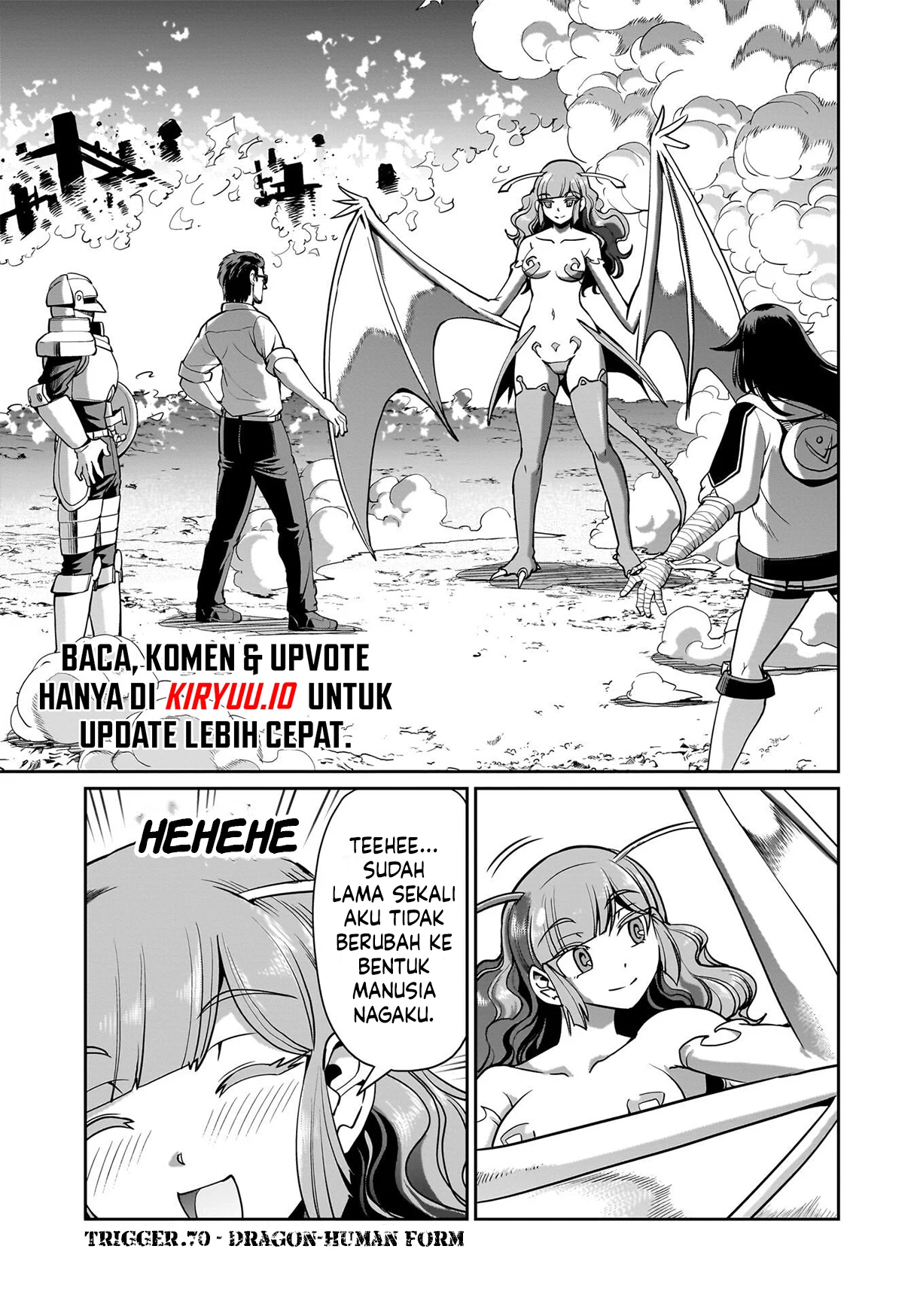 Baca Isekai Shoukan Oji-san no Juumusou Life – Sabage Suki Salaryman wa Kaisha Owari ni Isekai e Chokki suru - Chapter 70 halaman 2