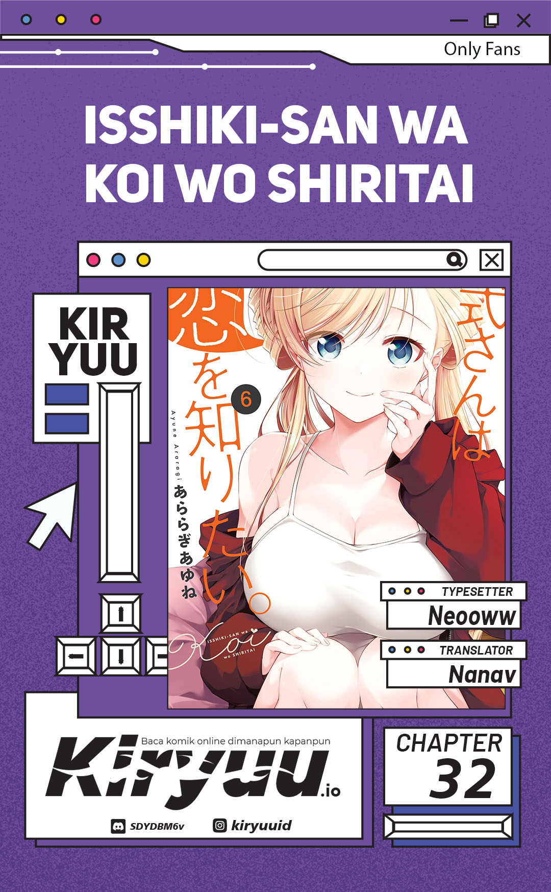 Baca Isshiki-san wa Koi wo shiritai. - Chapter 32 halaman 1