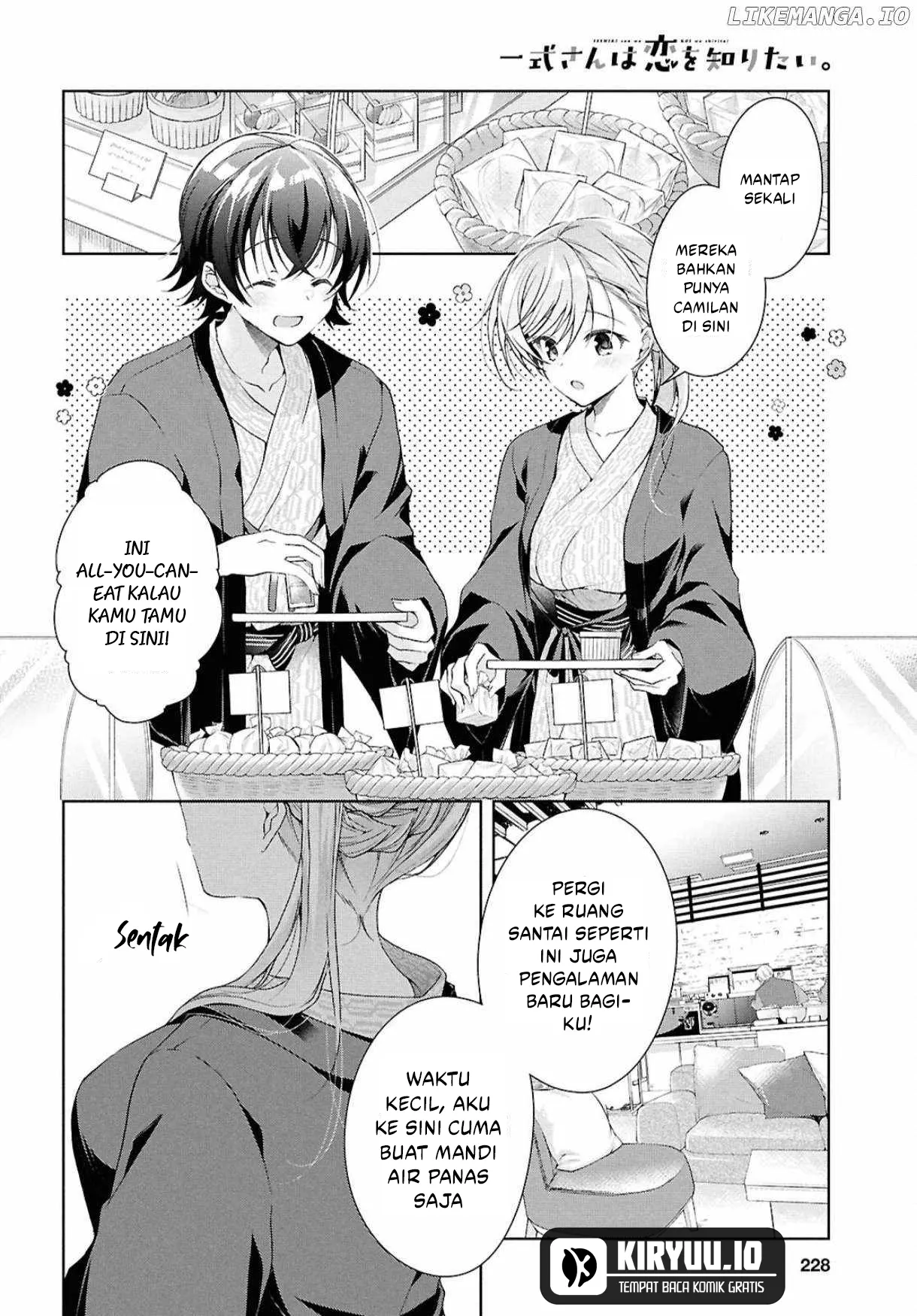 Baca Isshiki-san wa Koi wo shiritai. - Chapter 40 halaman 13