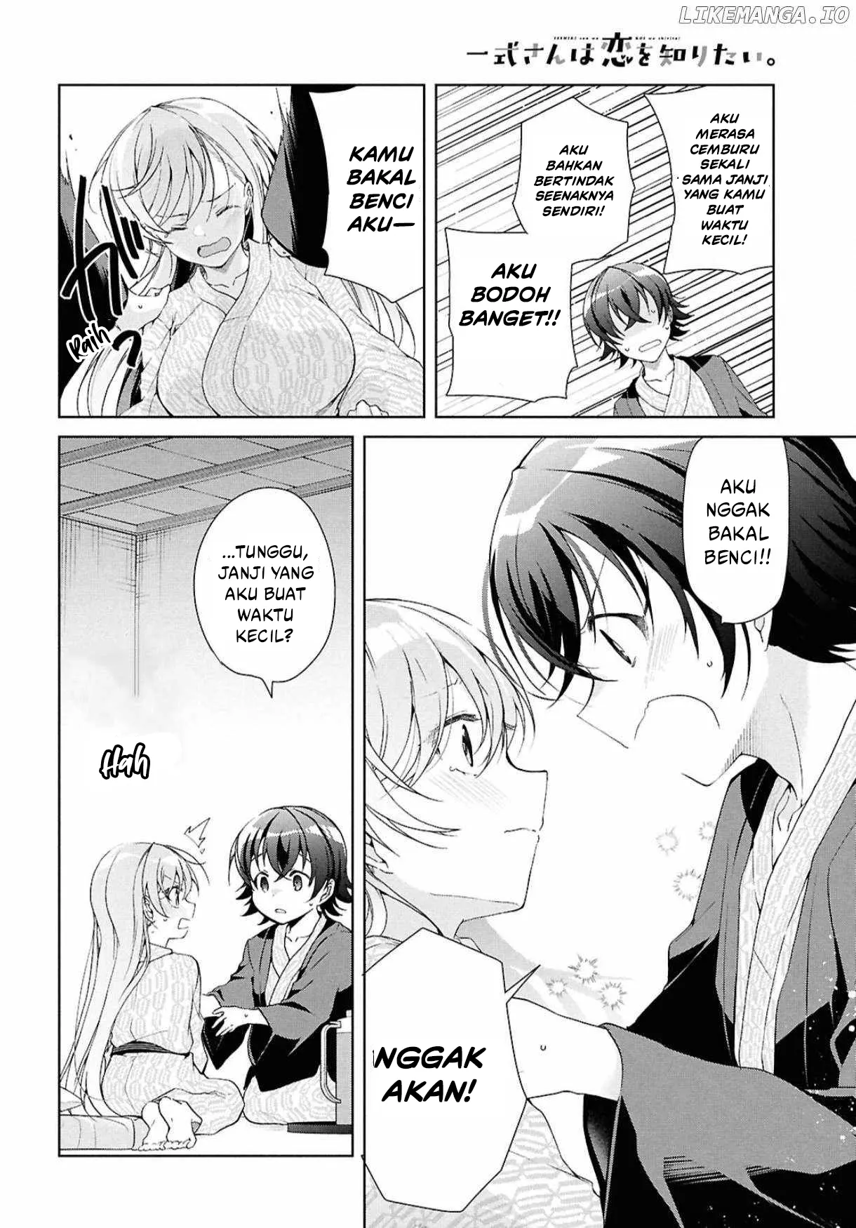 Baca Isshiki-san wa Koi wo shiritai. - Chapter 40 halaman 30