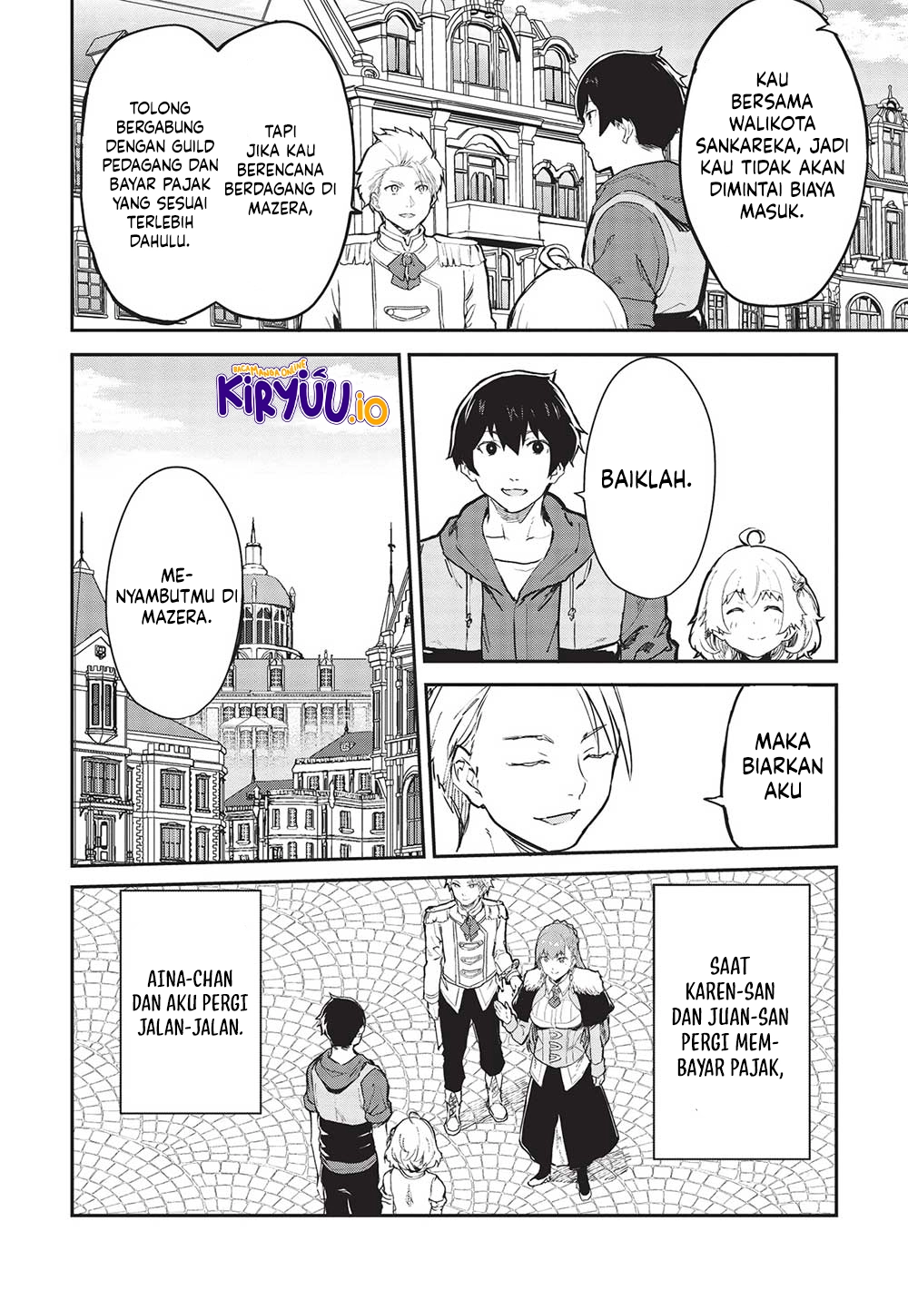 Baca Itsudemo Jitaku Ni Kaerareru Ore Wa, Isekai De Gyoushounin O Hajimemashita - Chapter 43 halaman 4