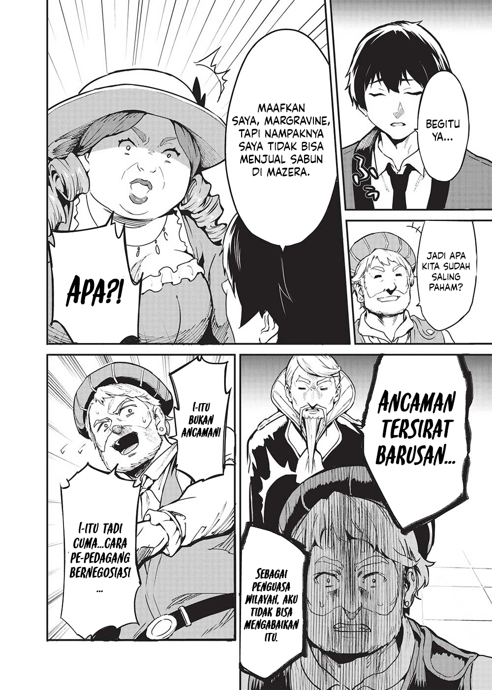 Baca Itsudemo Jitaku Ni Kaerareru Ore Wa, Isekai De Gyoushounin O Hajimemashita - Chapter 47 halaman 17