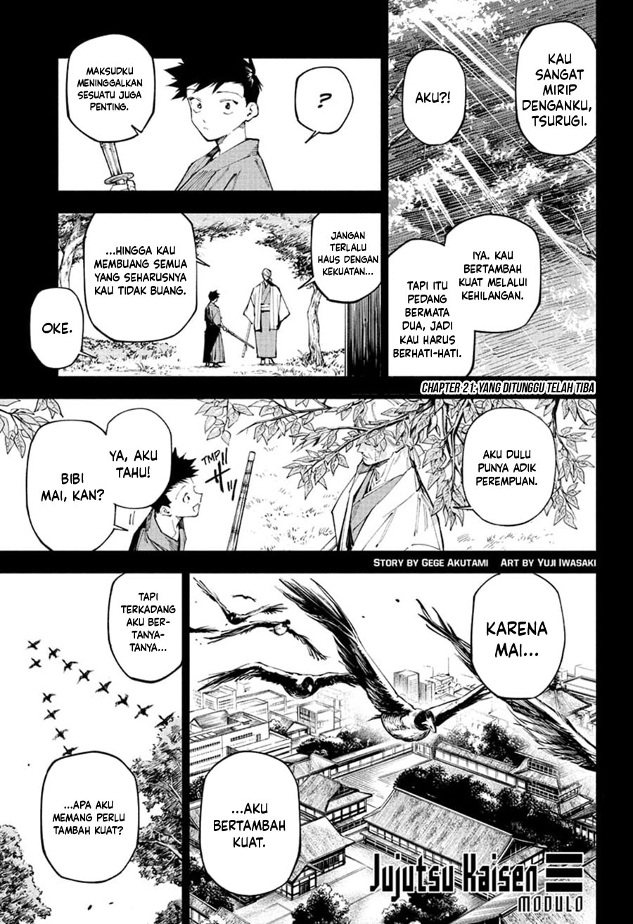 Baca Jujutsu Kaisen Modulo - Chapter 21 halaman 2