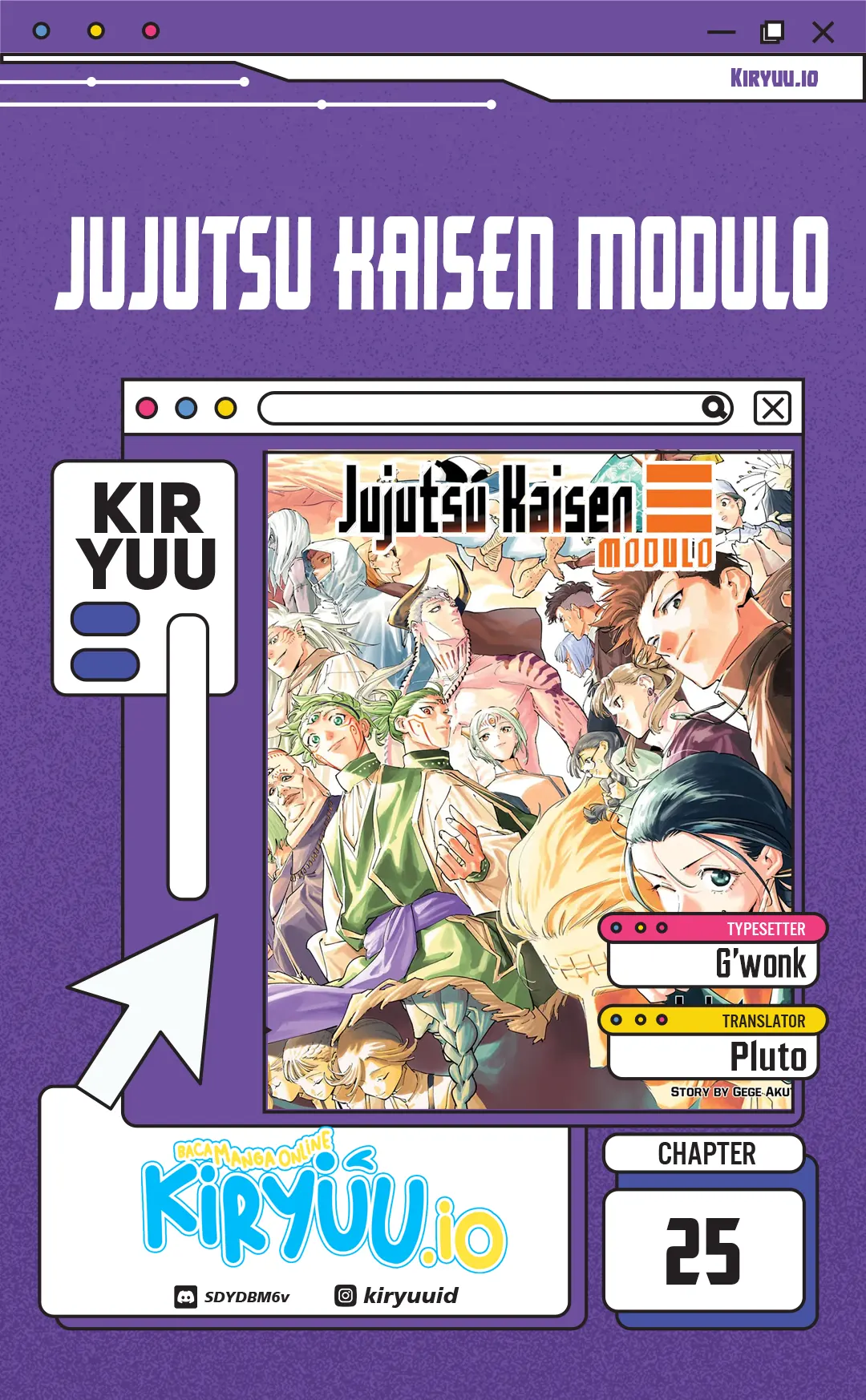 Baca Jujutsu Kaisen Modulo - Chapter 25 halaman 1