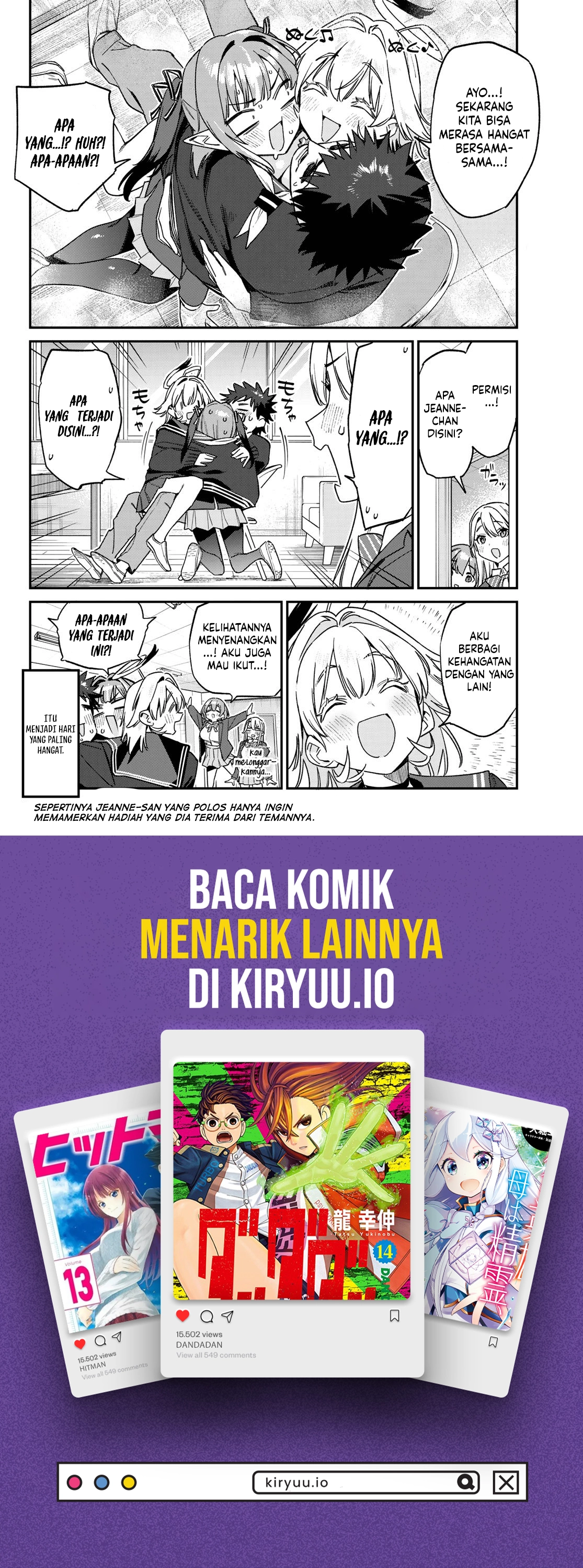 Baca Kanan-sama wa Akumade Choroi - Chapter 169 halaman 9