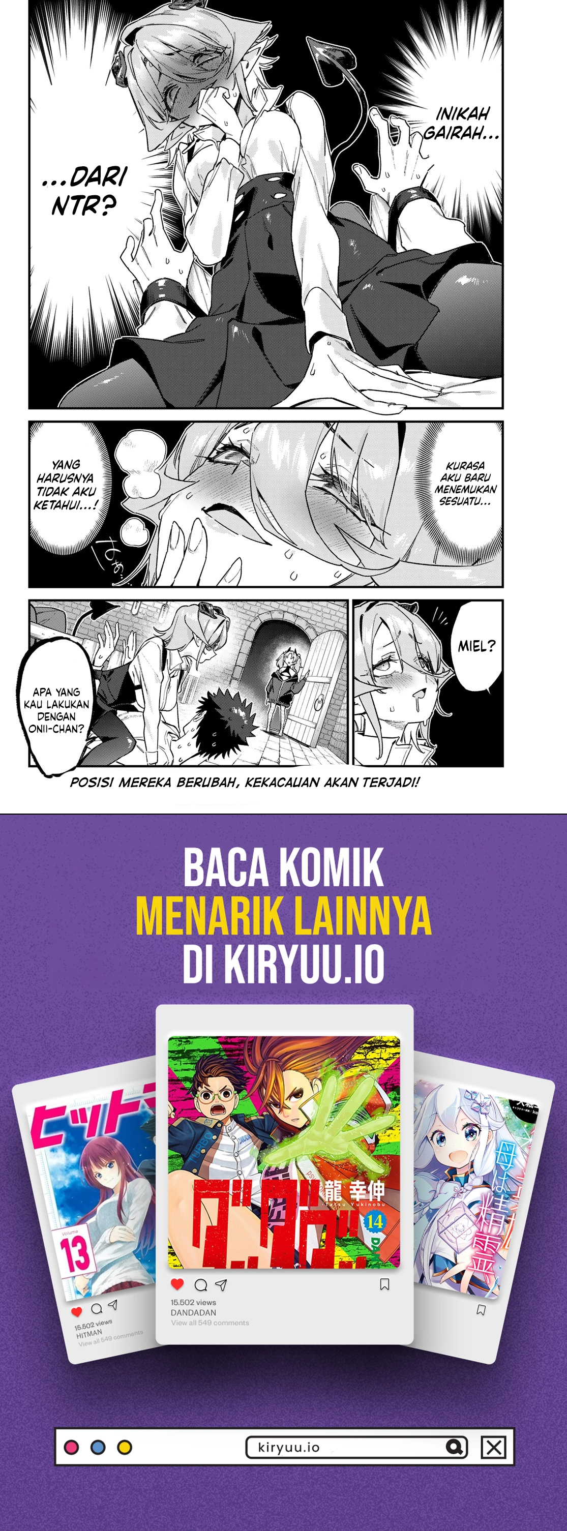 Baca Kanan-sama wa Akumade Choroi - Chapter 171 halaman 9