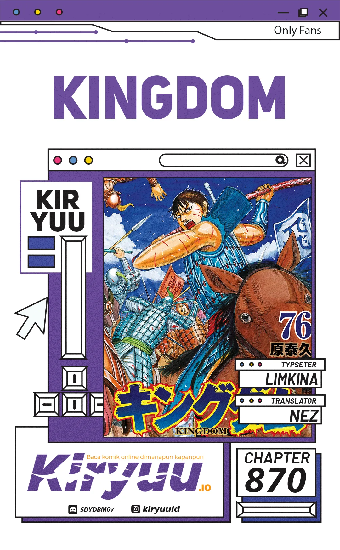 Baca Kingdom - Chapter 870 halaman 1