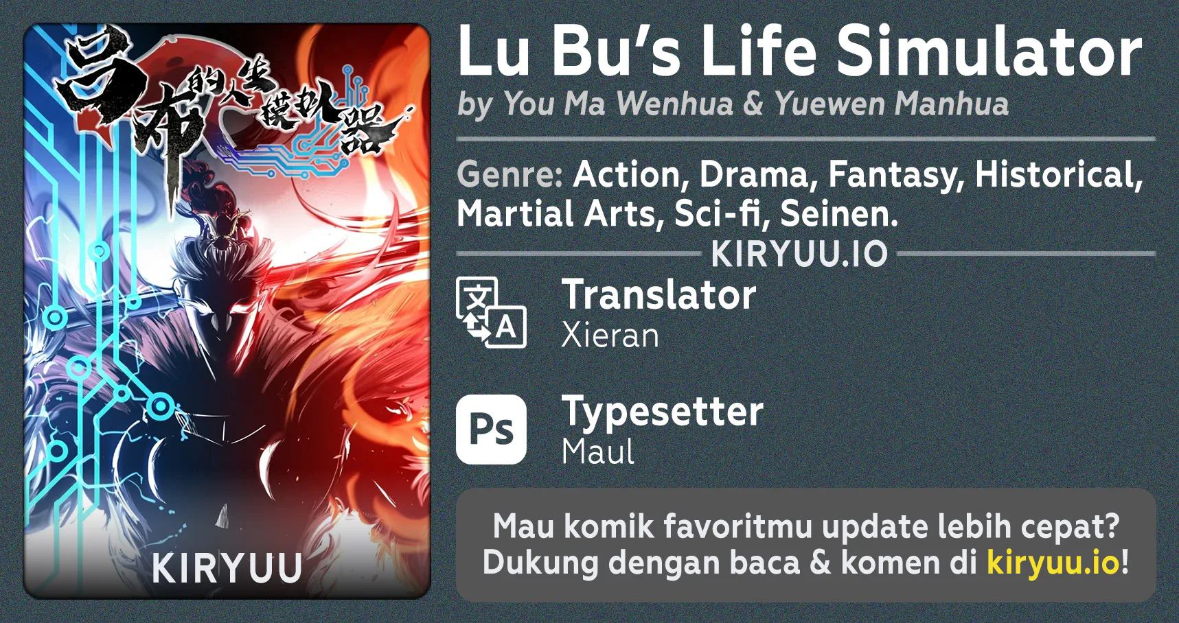 Baca Lu Bu's Life Simulator - Chapter 151 halaman 1