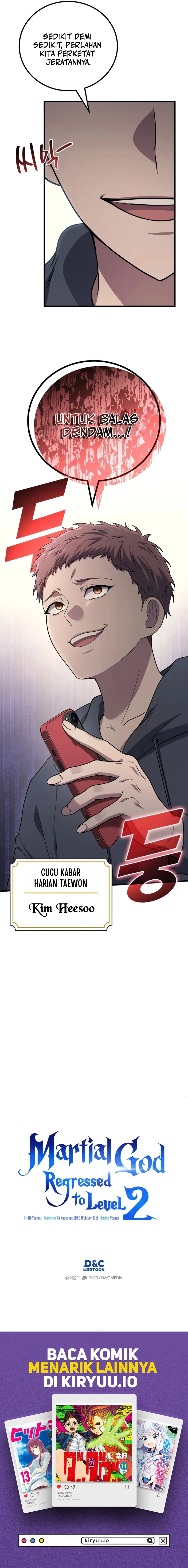 Baca Martial God Regressed to Level 2 - Chapter 111 halaman 16