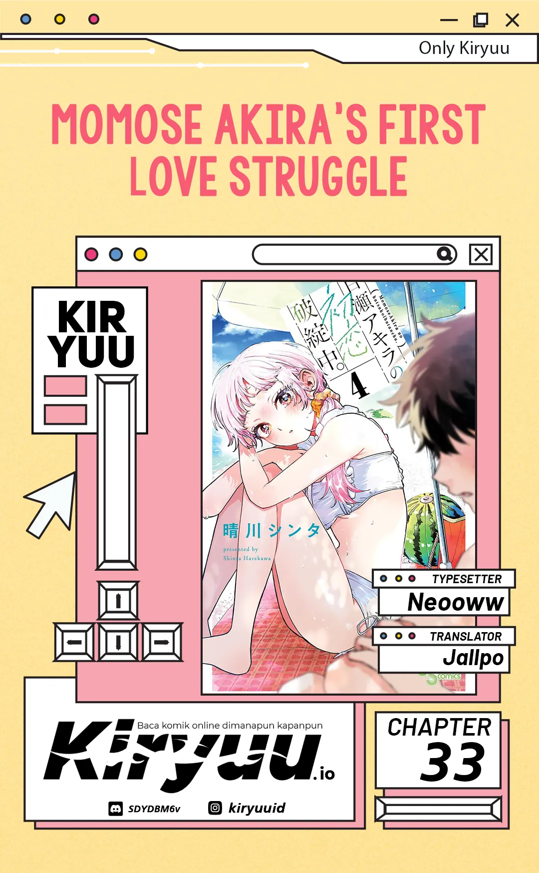 Baca Momose Akira no Hatsukoi Hatan-chuu. - Chapter 33 halaman 1