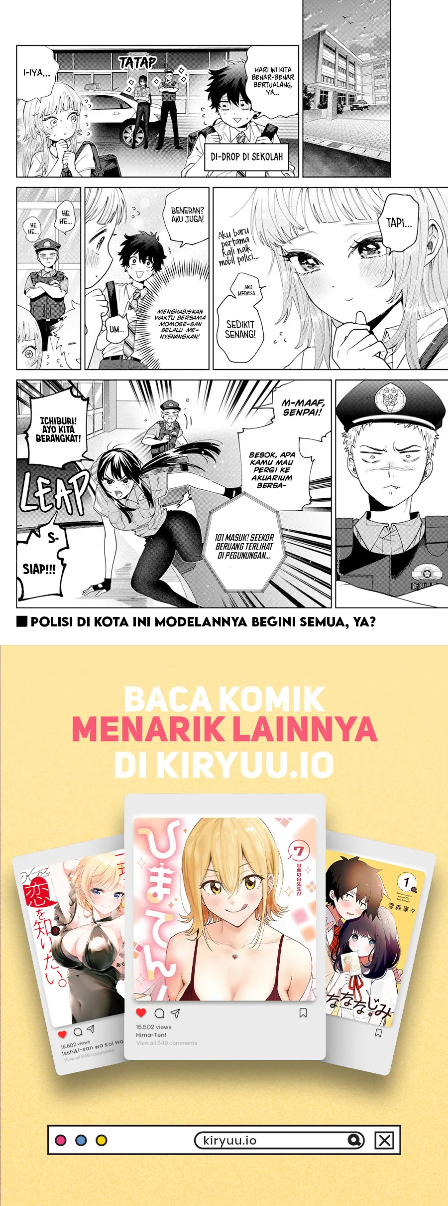 Baca Momose Akira no Hatsukoi Hatan-chuu. - Chapter 33 halaman 21