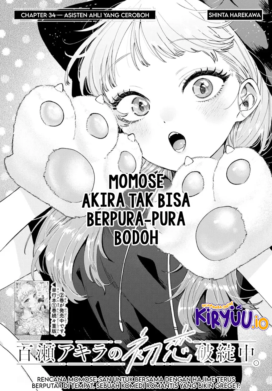 Baca Momose Akira no Hatsukoi Hatan-chuu. - Chapter 34 halaman 2