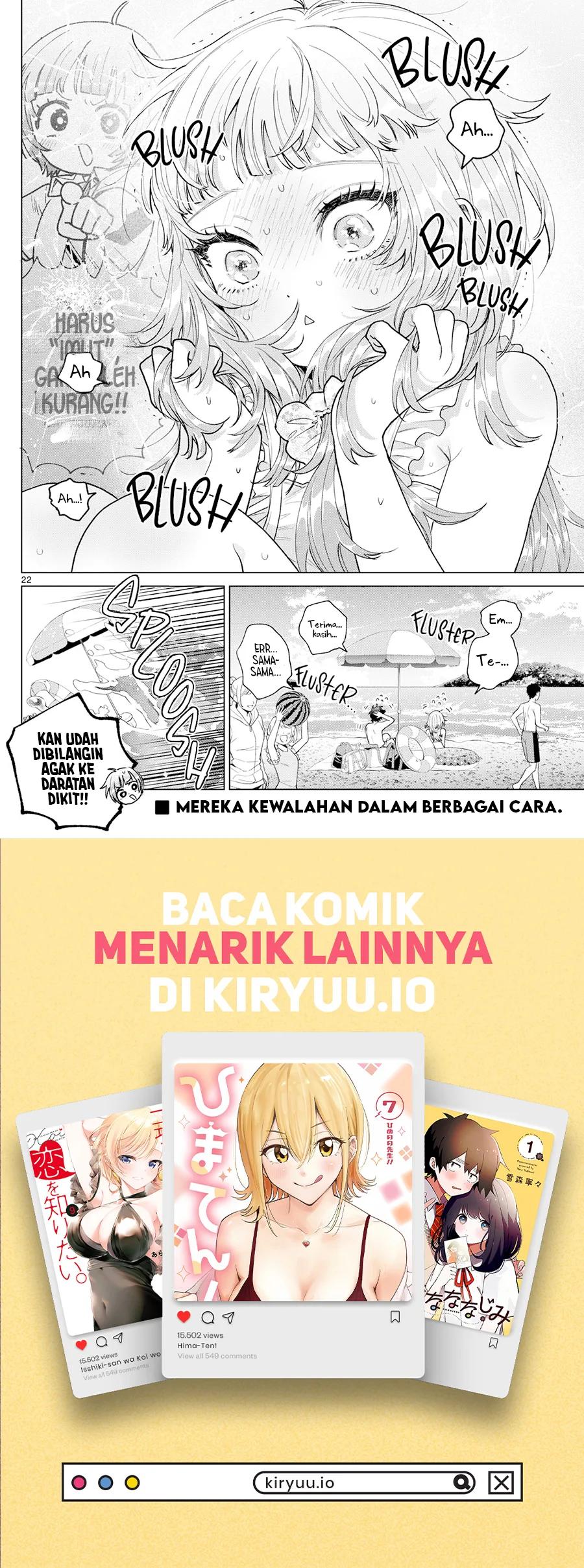 Baca Momose Akira no Hatsukoi Hatan-chuu. - Chapter 37 halaman 23