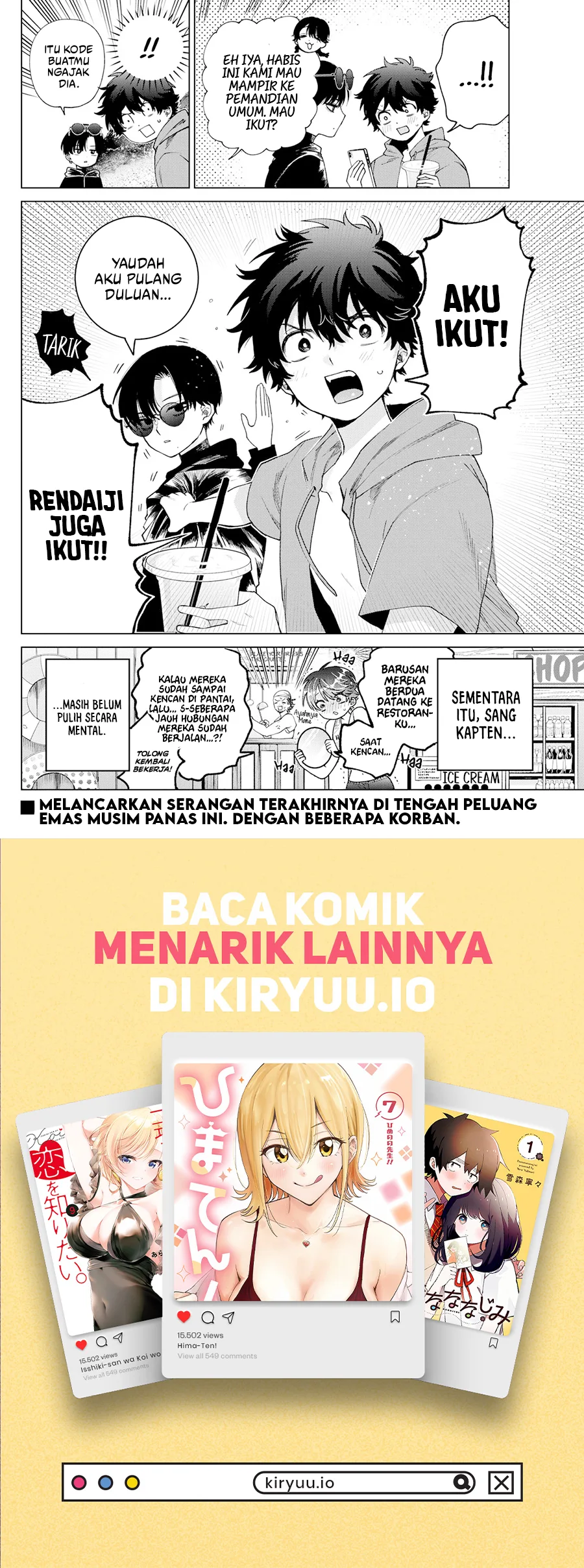 Baca Momose Akira no Hatsukoi Hatan-chuu. - Chapter 38 halaman 21