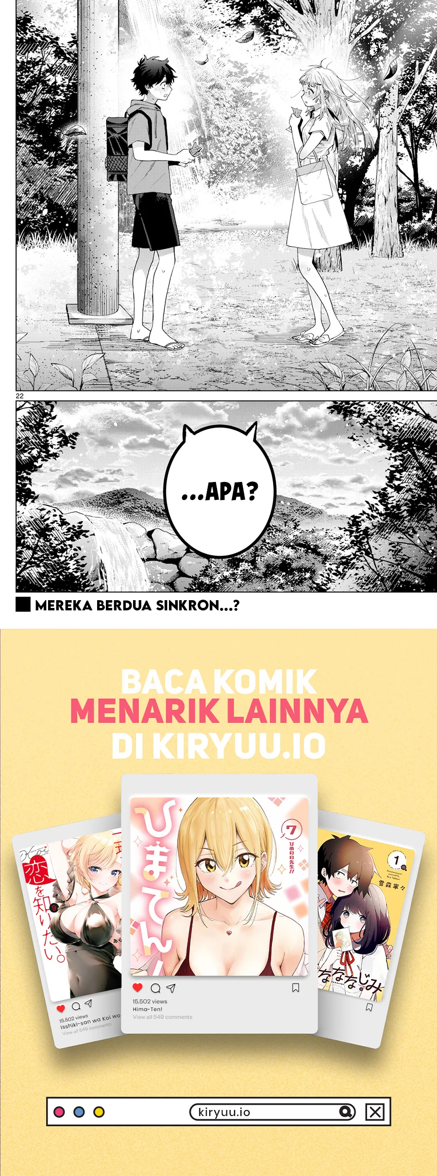 Baca Momose Akira no Hatsukoi Hatan-chuu. - Chapter 39 halaman 23