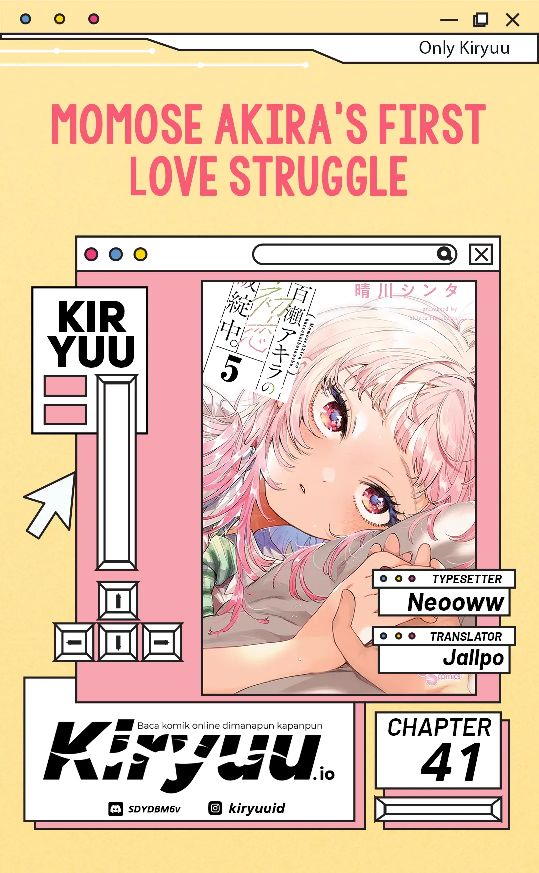 Baca Momose Akira no Hatsukoi Hatan-chuu. - Chapter 41 halaman 1