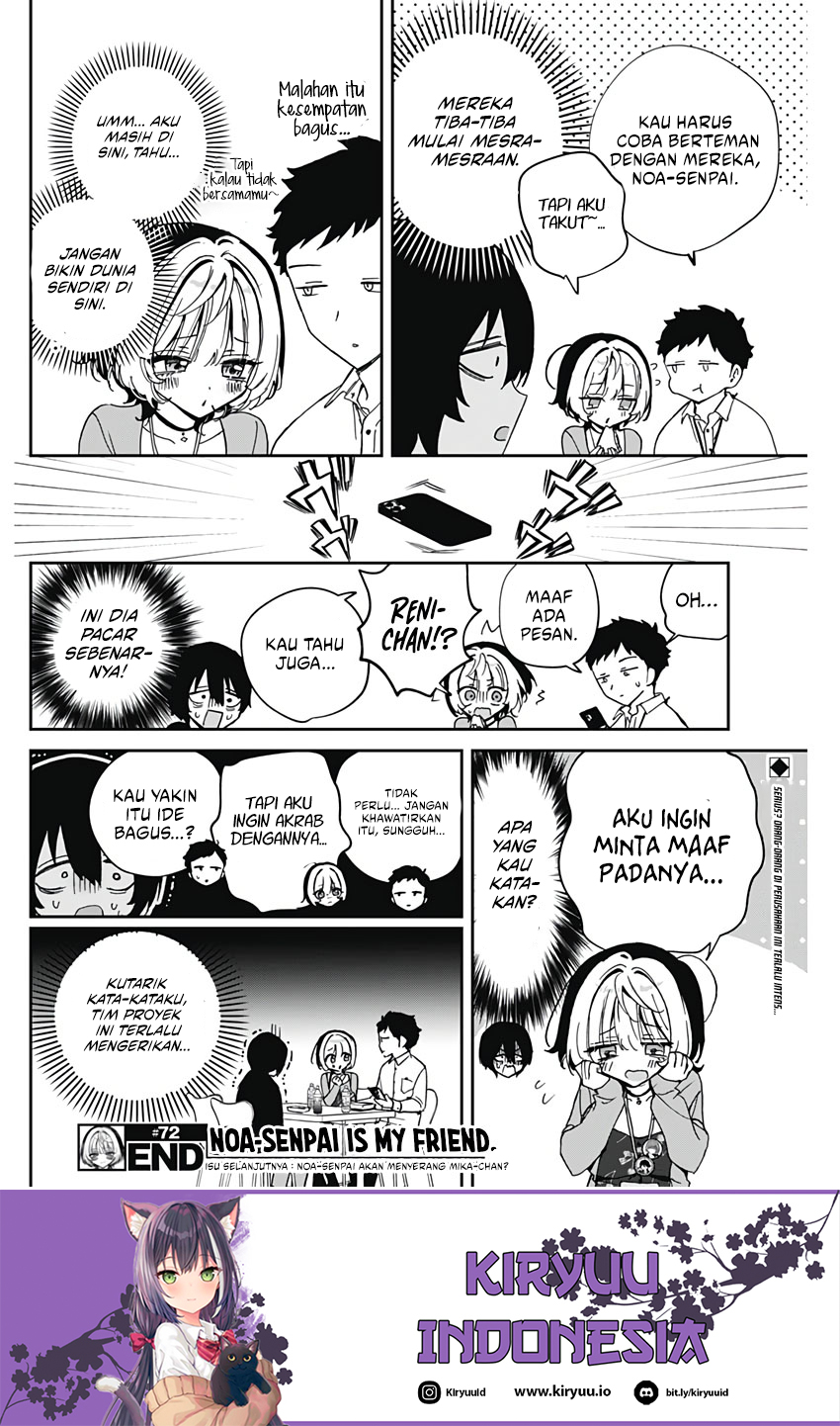 Baca Noa-senpai wa Tomodachi - Chapter 72 halaman 19