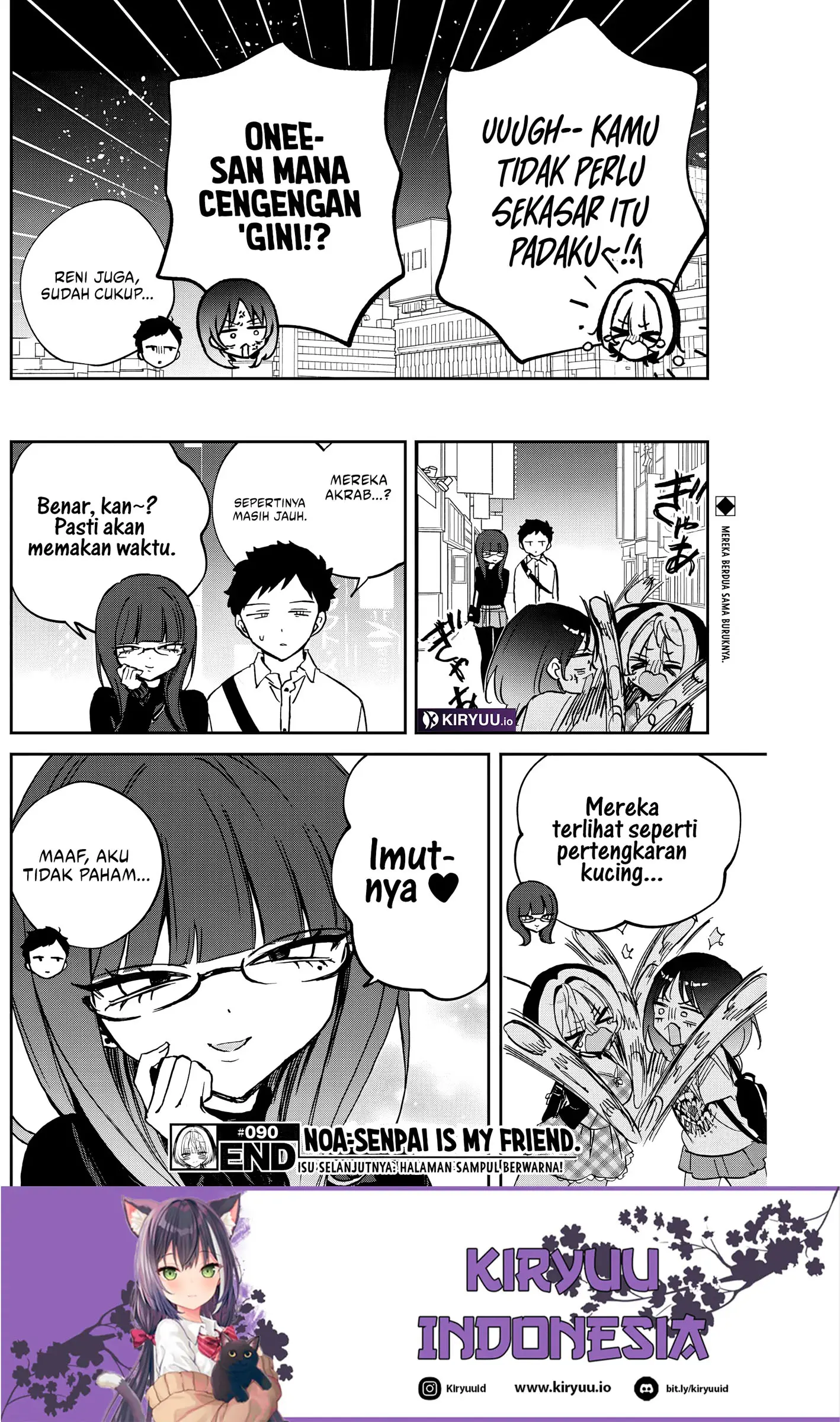 Baca Noa-senpai wa Tomodachi - Chapter 90 halaman 19