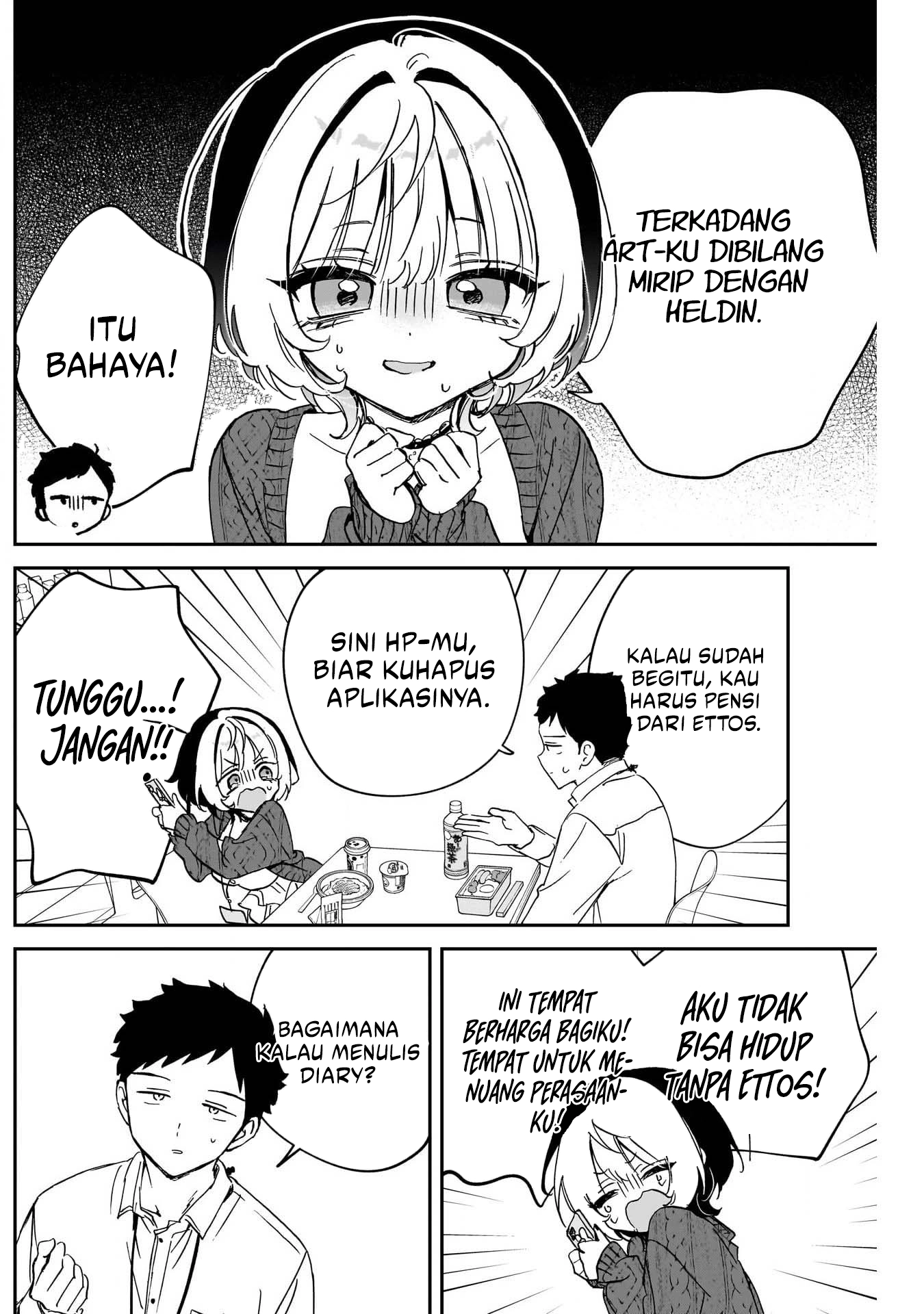 Baca Noa-senpai wa Tomodachi - Chapter 91 halaman 8