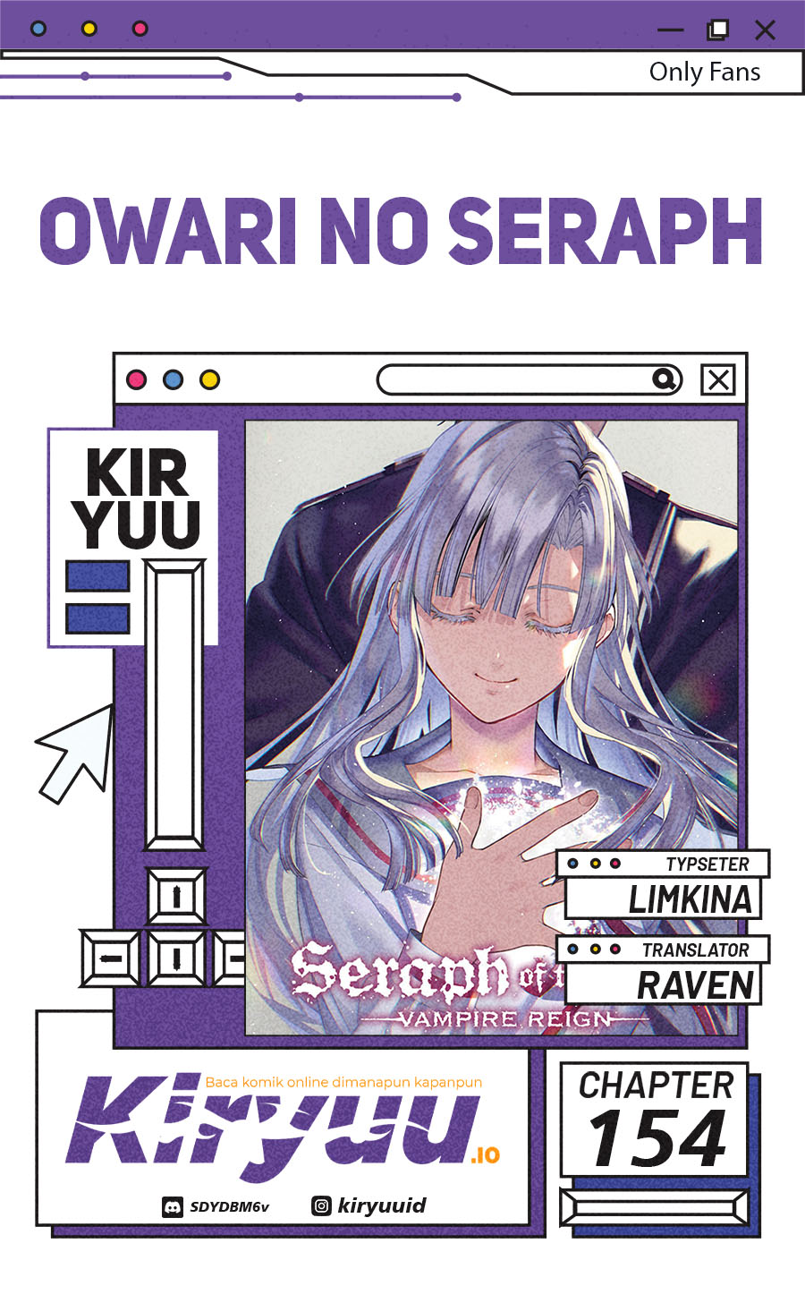 Baca Owari no Seraph - Chapter 154 halaman 1