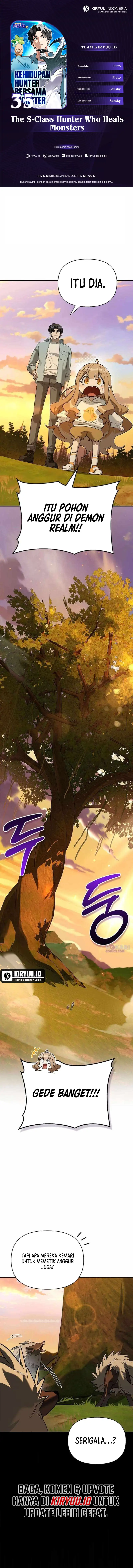 Baca The S-Class Hunter Who Heals Monsters - Chapter 35 halaman 1
