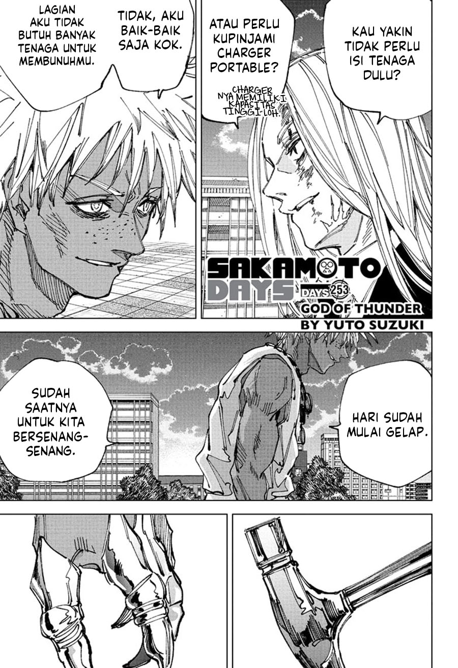 Baca Sakamoto Days - Chapter 253 halaman 2