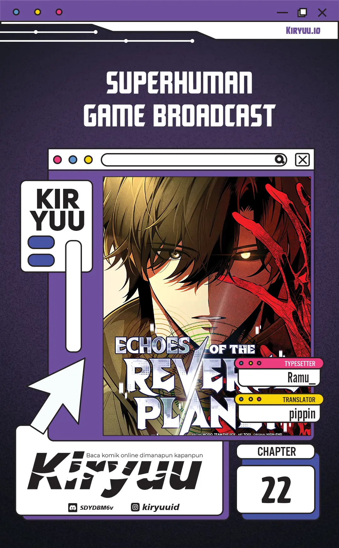 Baca Superhuman Game Broadcast - Chapter 22 halaman 1