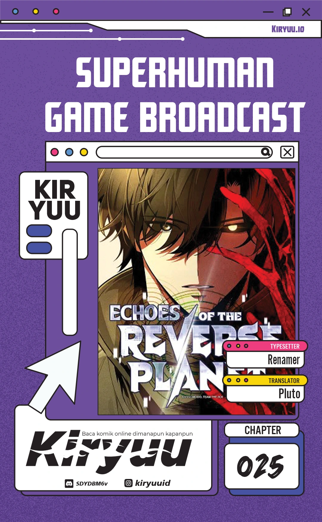 Baca Superhuman Game Broadcast - Chapter 25 halaman 1