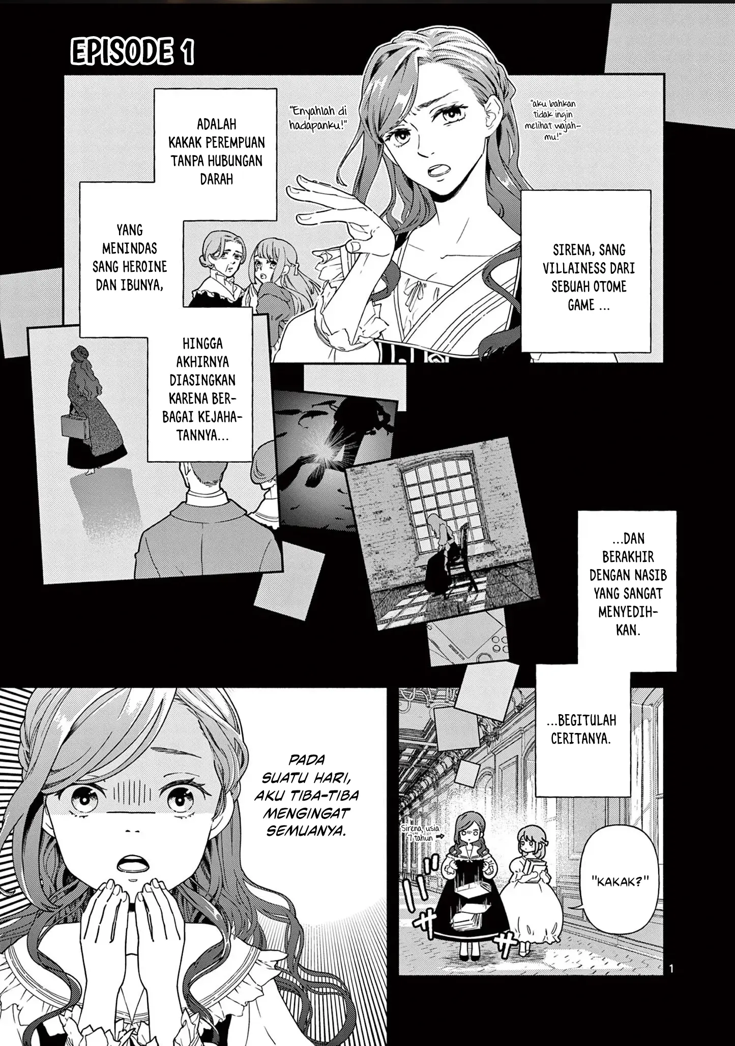 Baca The Disappearance of a Dying Villainess: Changing My Ways Didn’t Work, So My First Love Spirited Me Away - Chapter 1 halaman 2