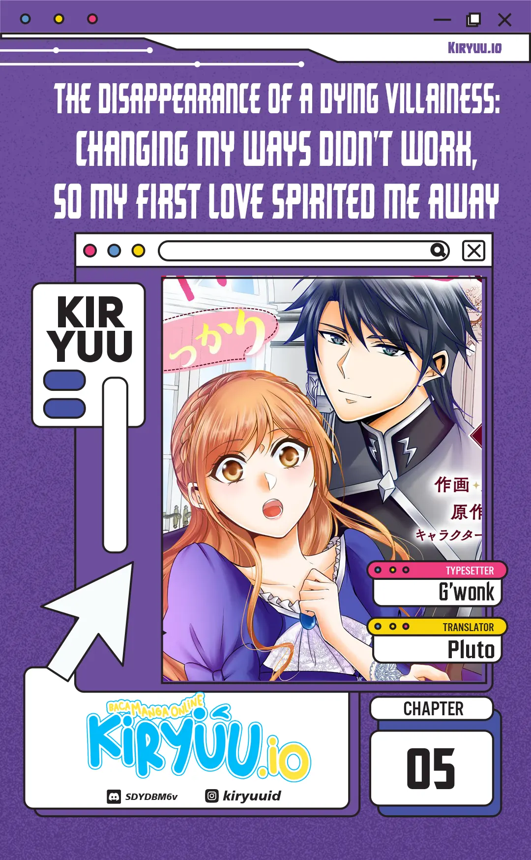 Baca The Disappearance of a Dying Villainess: Changing My Ways Didn’t Work, So My First Love Spirited Me Away - Chapter 5 halaman 1