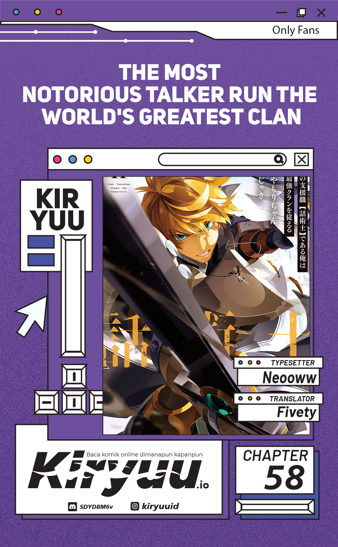 Baca The Most Notorious “Talker” Runs the World’s Greatest Clan - Chapter 58 halaman 1