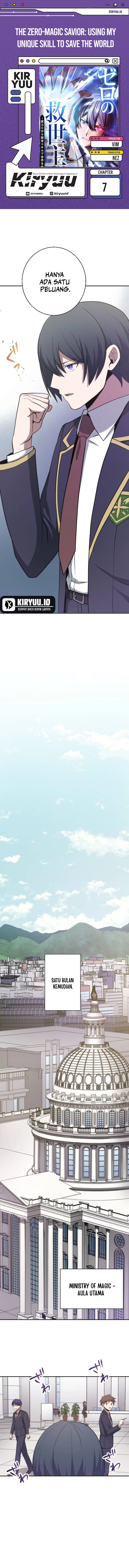 Baca The Zero-Magic Savior: Using My Unique Skill to Save the World - Chapter 7 halaman 1