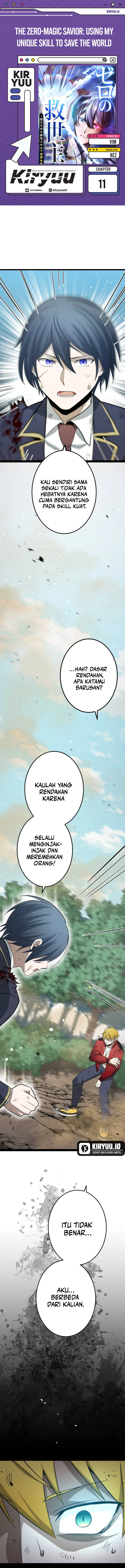 Baca The Zero-Magic Savior: Using My Unique Skill to Save the World - Chapter 11 halaman 1