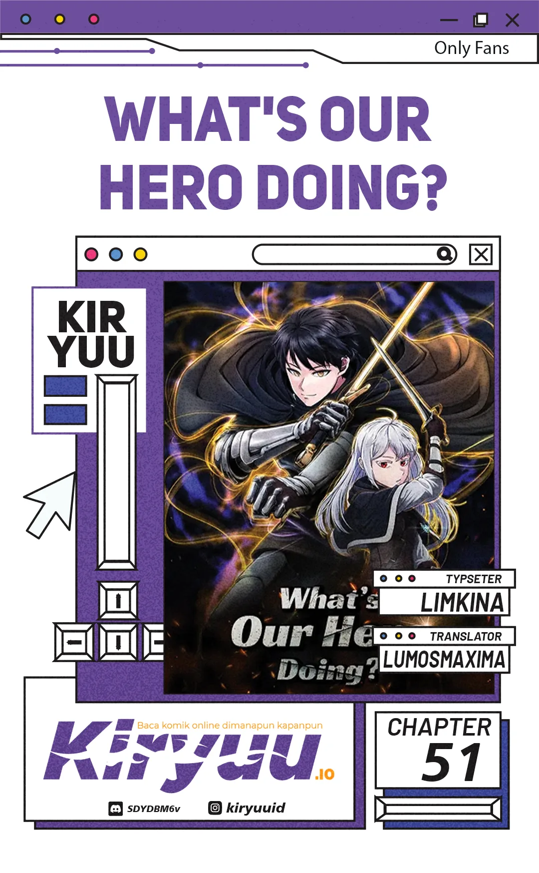 Baca What’s Our Hero Doing? - Chapter 51 halaman 1