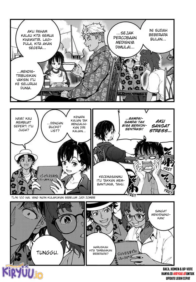 Baca Zombie 100 ~Zombie ni Naru Made ni Shitai 100 no Koto~ - Chapter 83 halaman 27