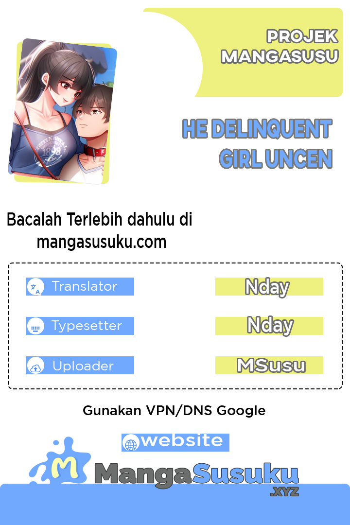 [GERAK] The Delinquent Girl Uncen Chapter 12