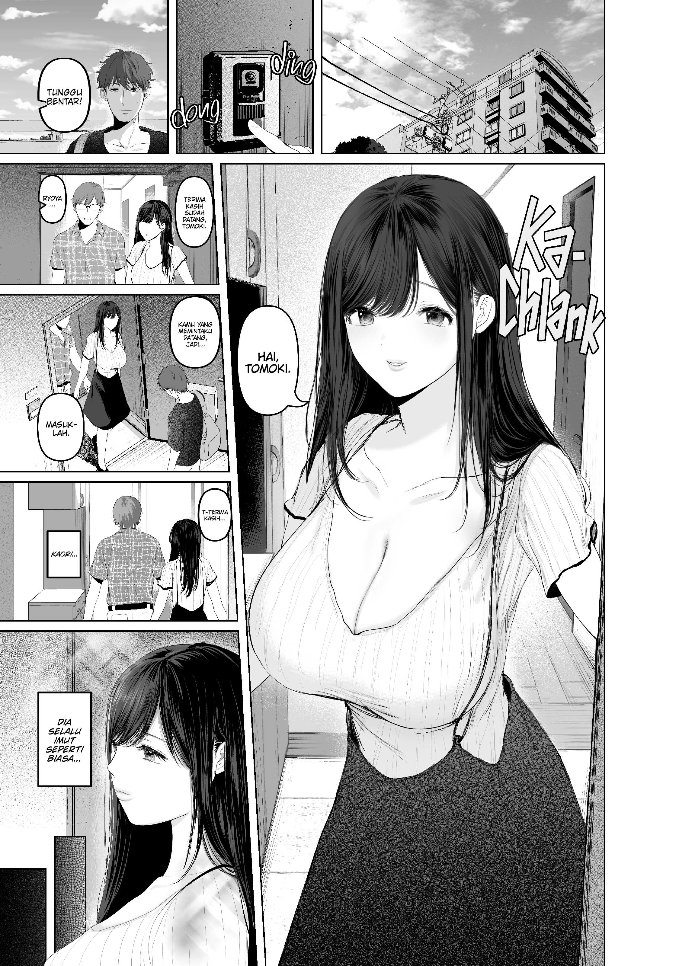 Zutto Suki datta Moto GraDol no Bakunyuu Aniyome to Tanetsuke Koubishi Makuru 3-kakan. Chapter 1