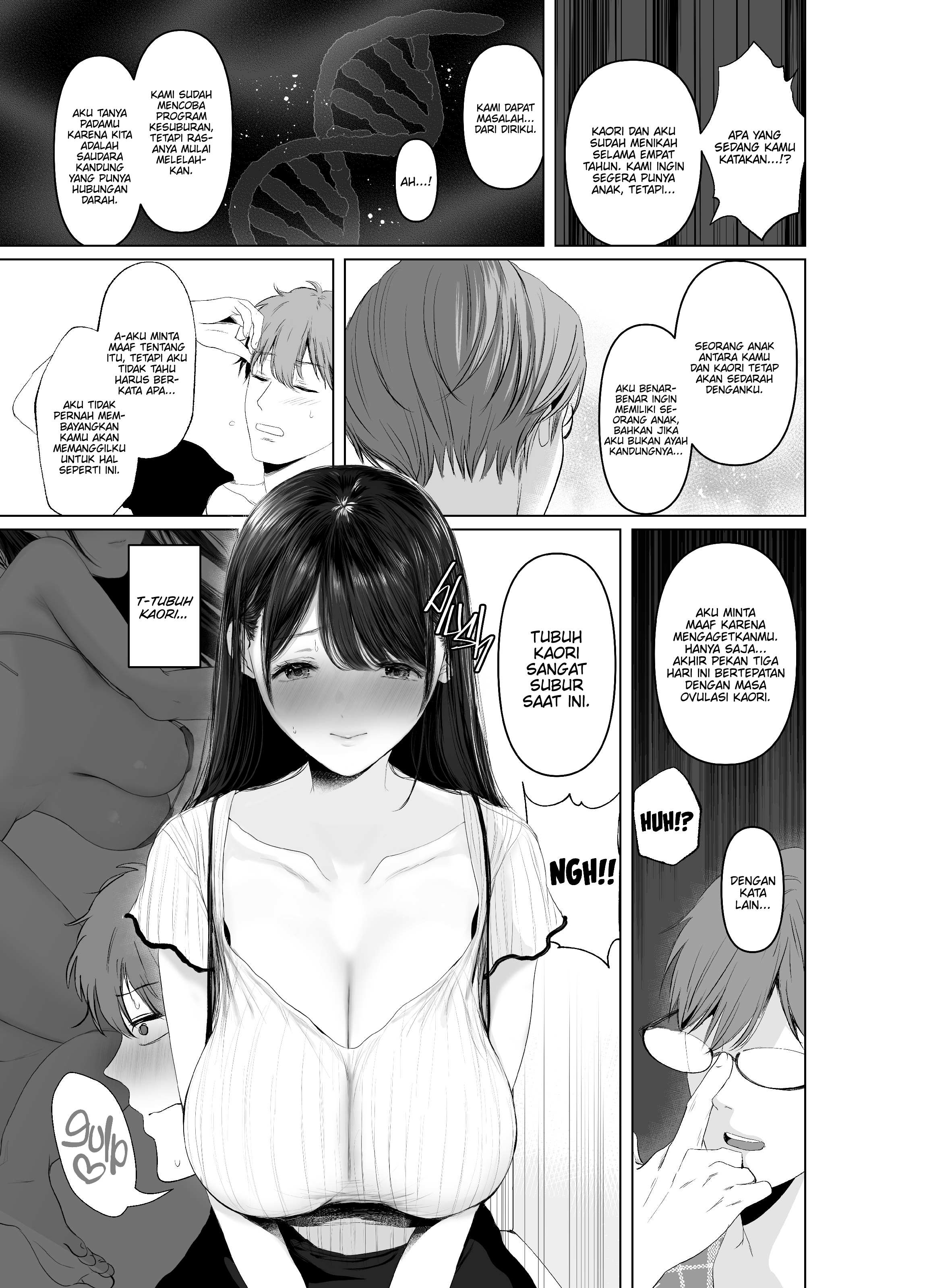 Zutto Suki datta Moto GraDol no Bakunyuu Aniyome to Tanetsuke Koubishi Makuru 3-kakan. Chapter 1