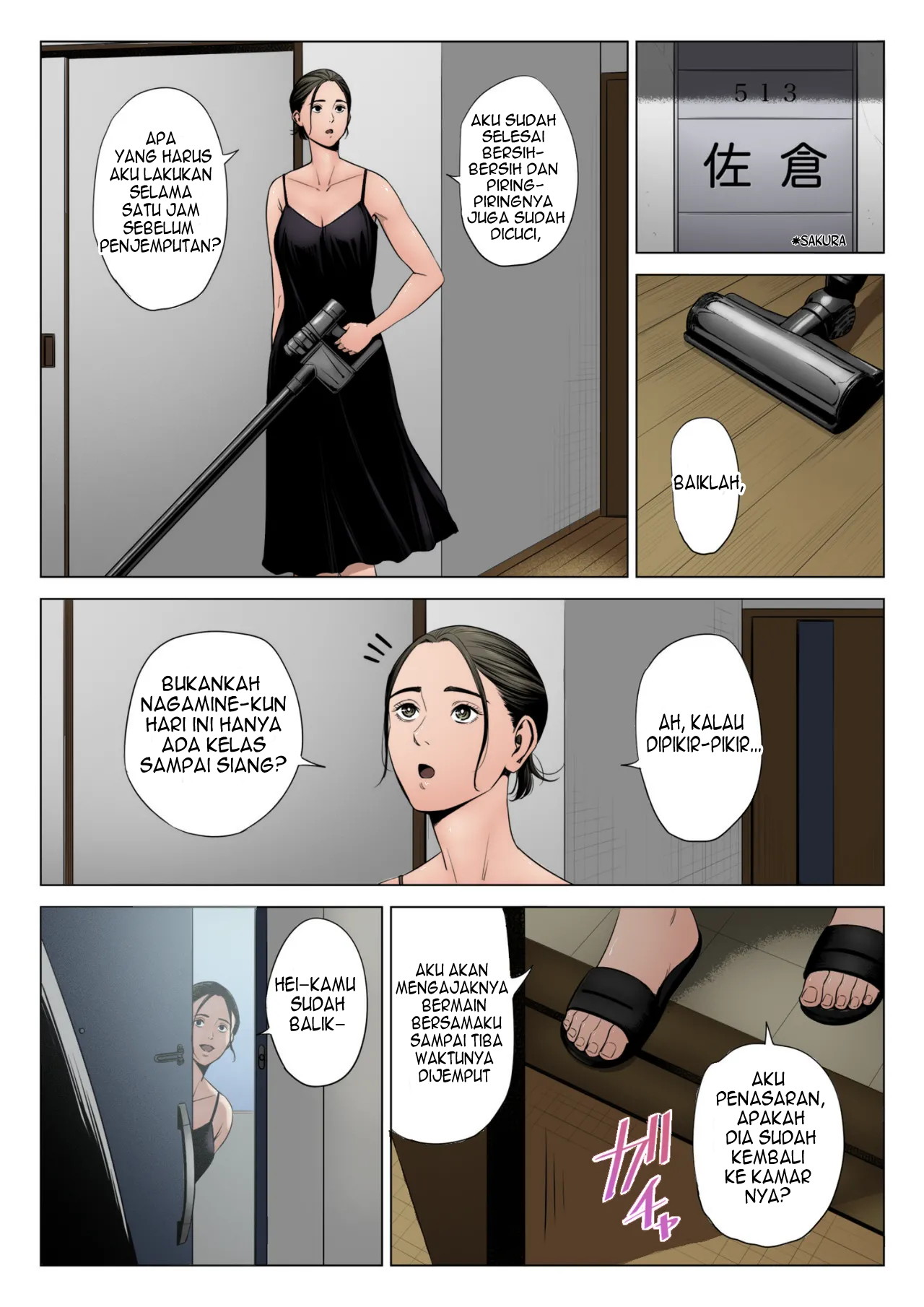 Hitodzuma Mansion Chapter 3 – halaman 45