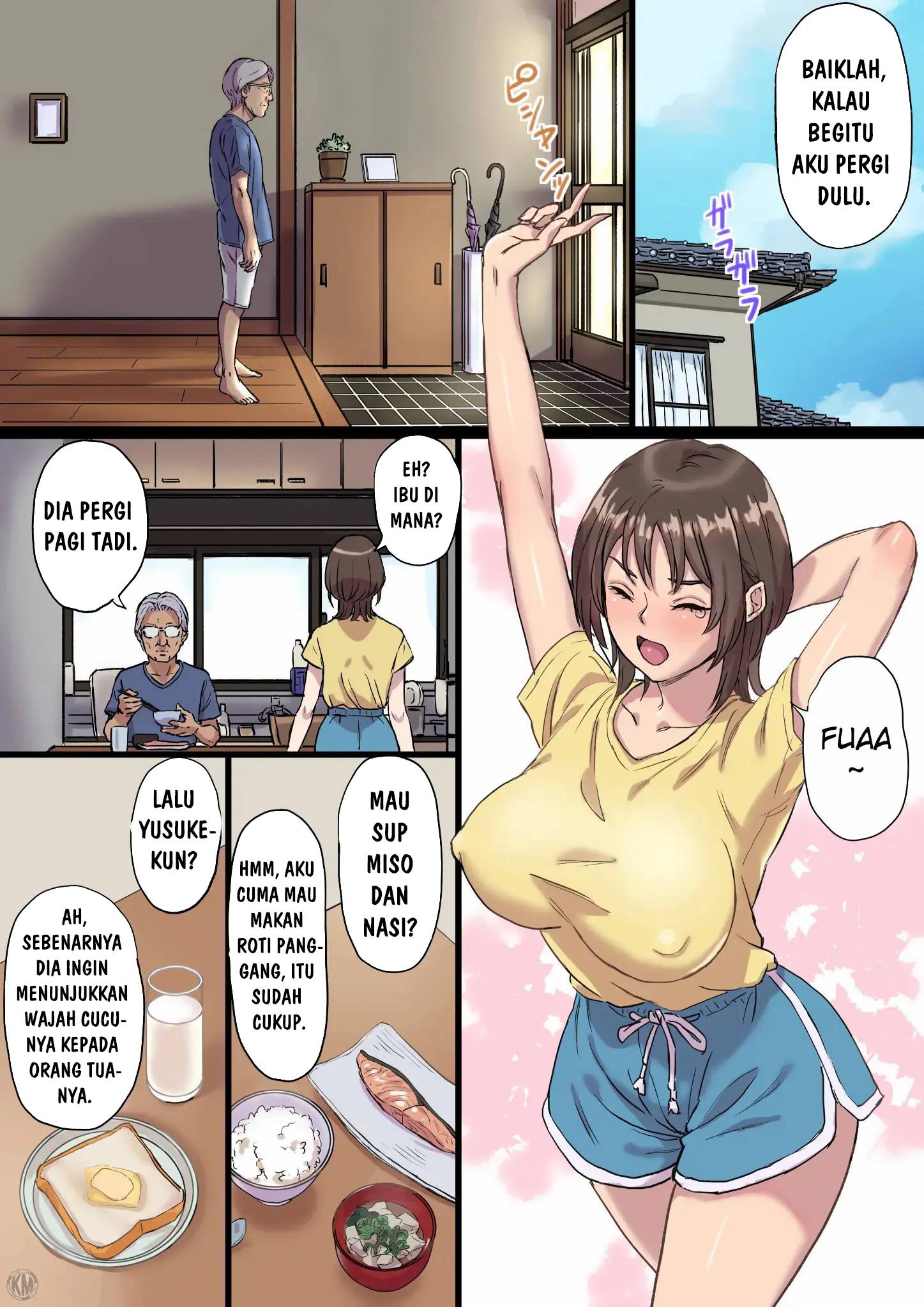 Bonyuu Shibori Papa no Koto ga Suki sugiru! Sango Kisei Musume Chapter 1 – halaman 3