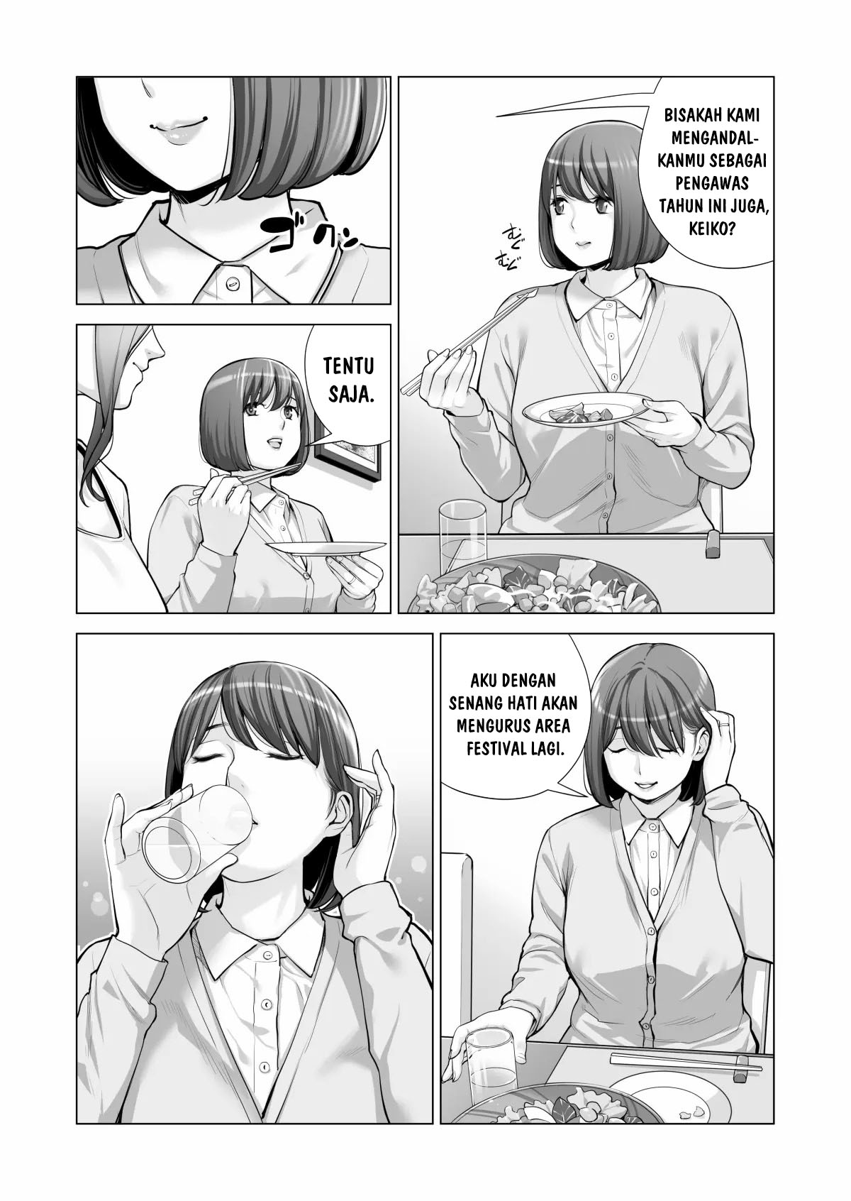 Jichikai no Hitozuma wa Totemo Ecchi deshita Chapter 3 – halaman 31