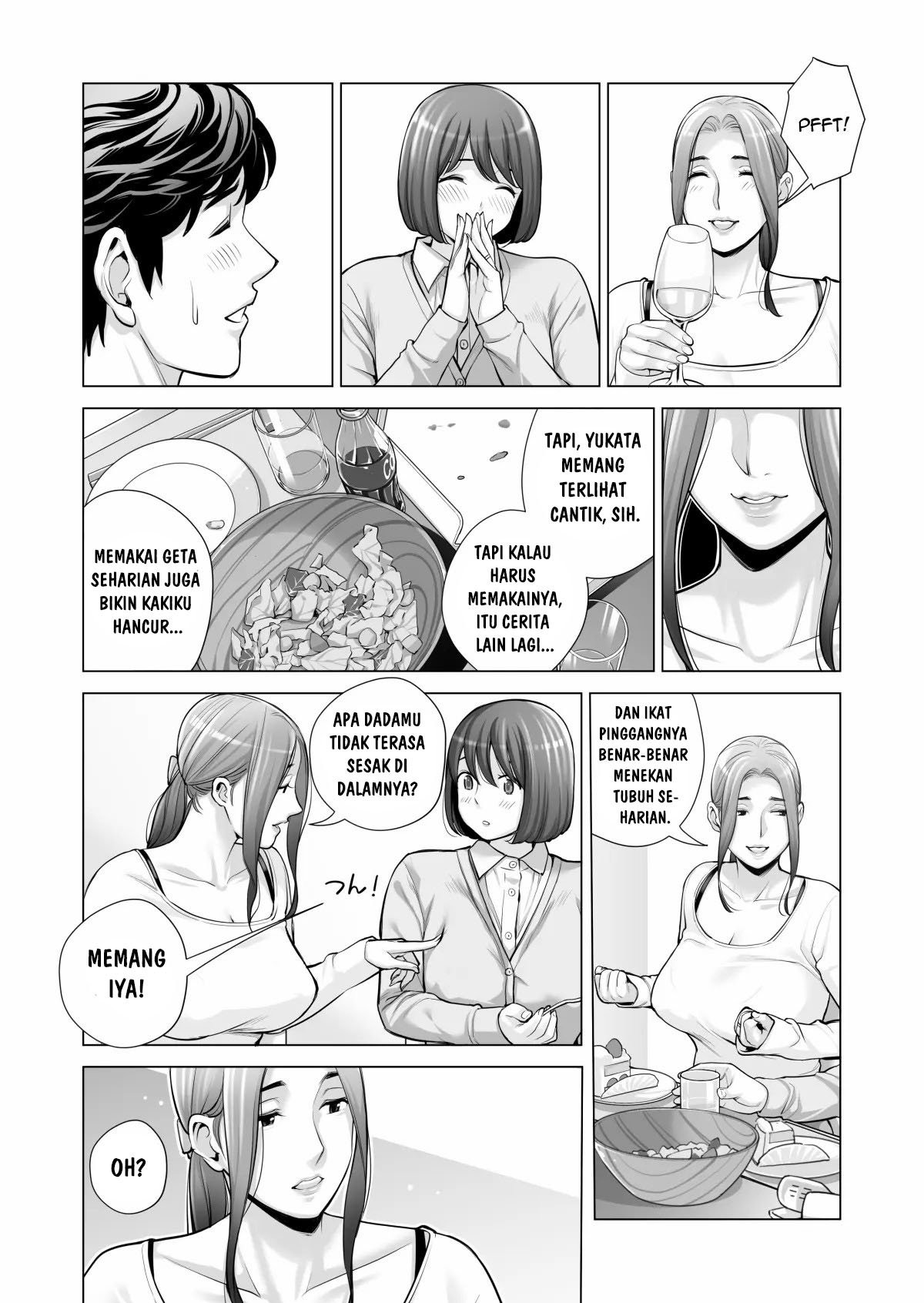 Jichikai no Hitozuma wa Totemo Ecchi deshita Chapter 3 – halaman 35